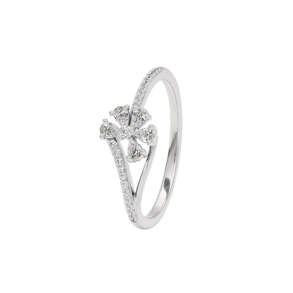 Navigate Diamond Ring 18 KT / White Gold / 22