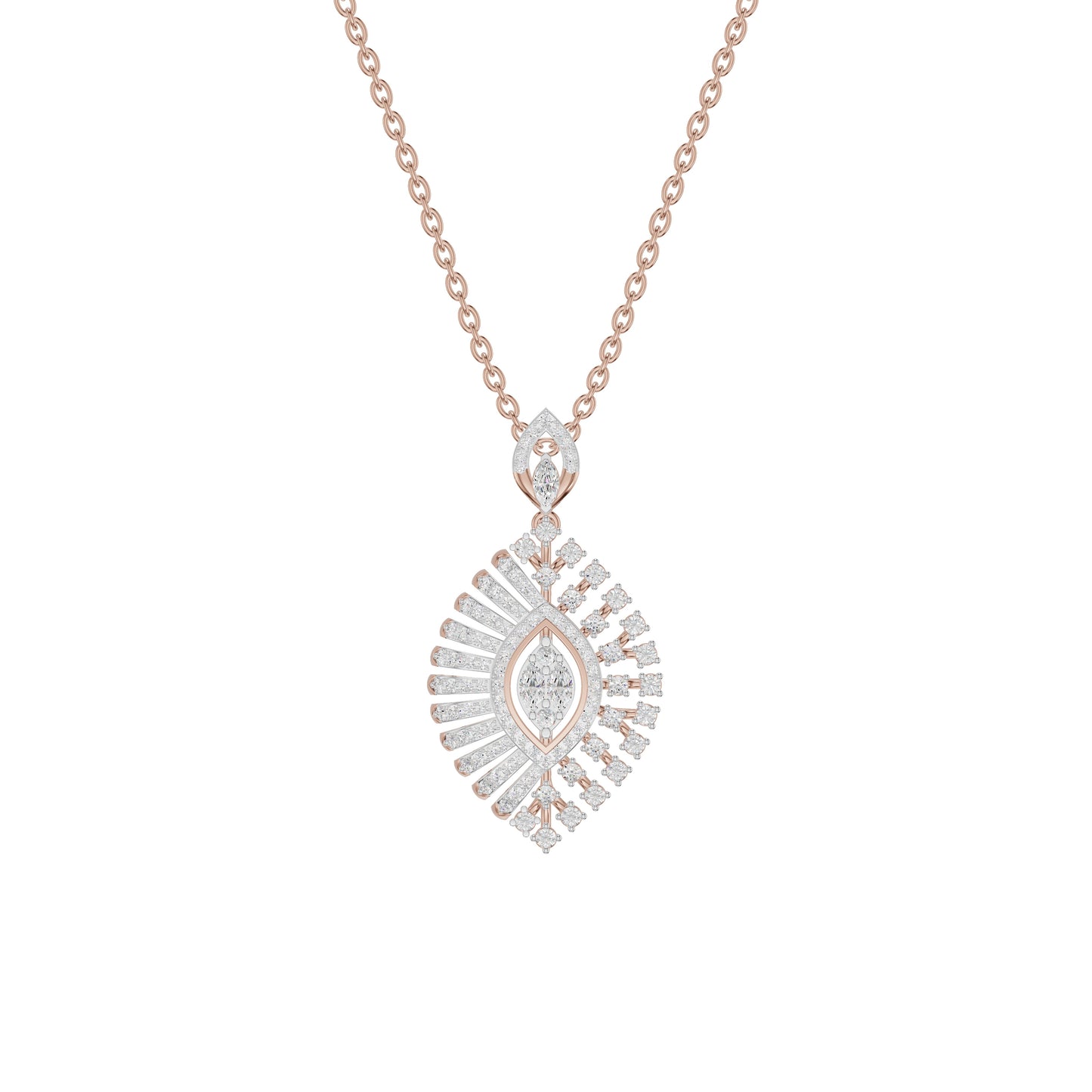 NJ-FSP0698 18 KT / Rose Gold