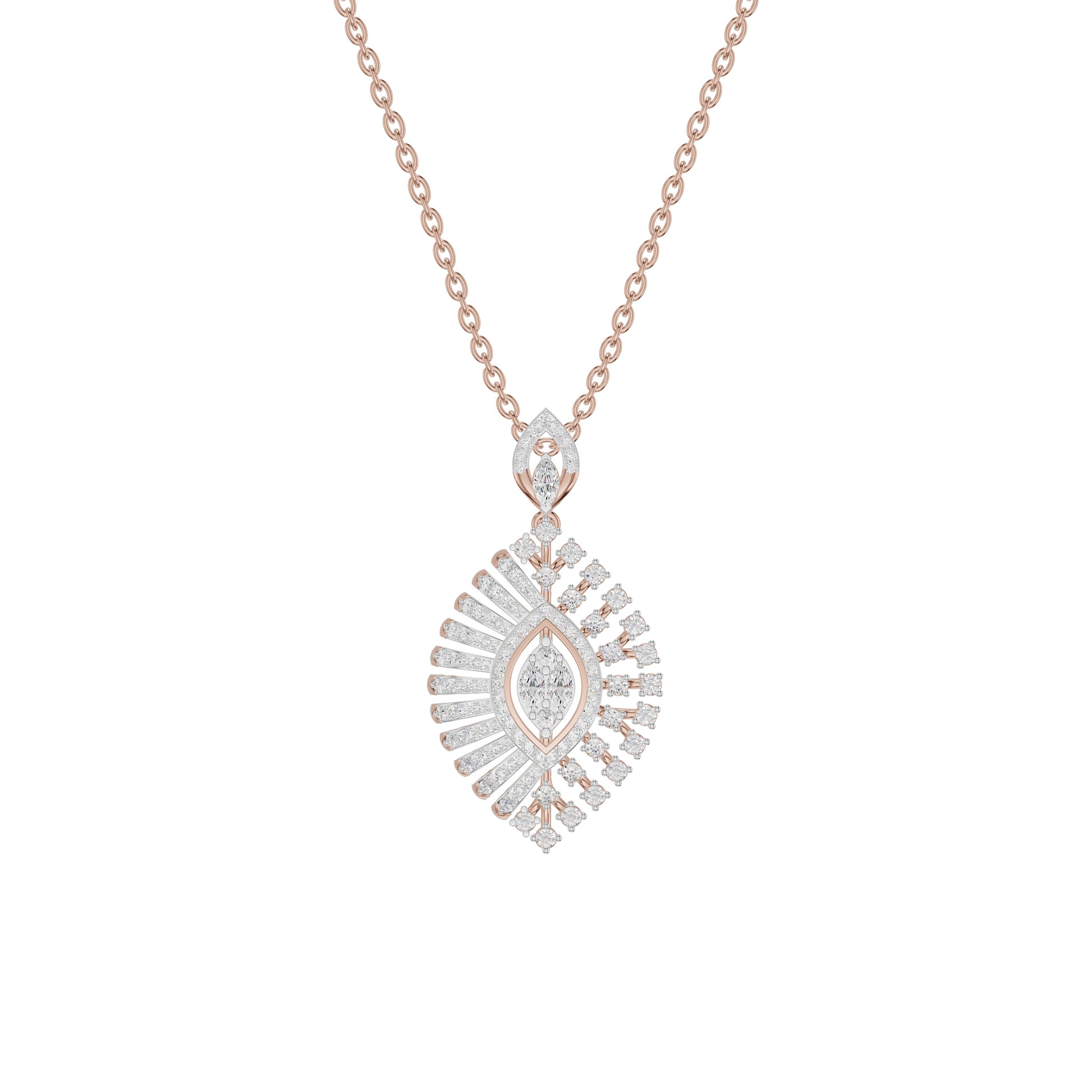 NJ-FSP0698 18 KT / Rose Gold