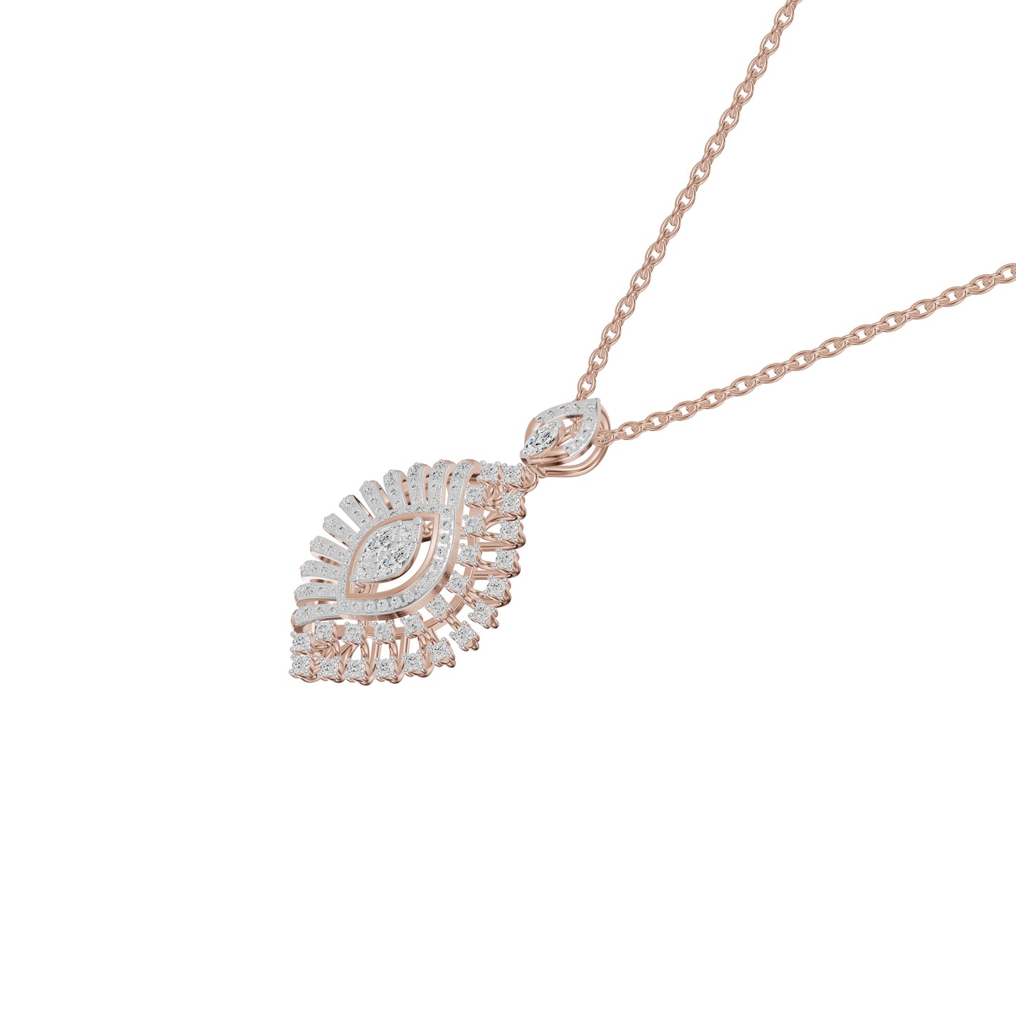 NJ-FSP0698 18 KT / Rose Gold