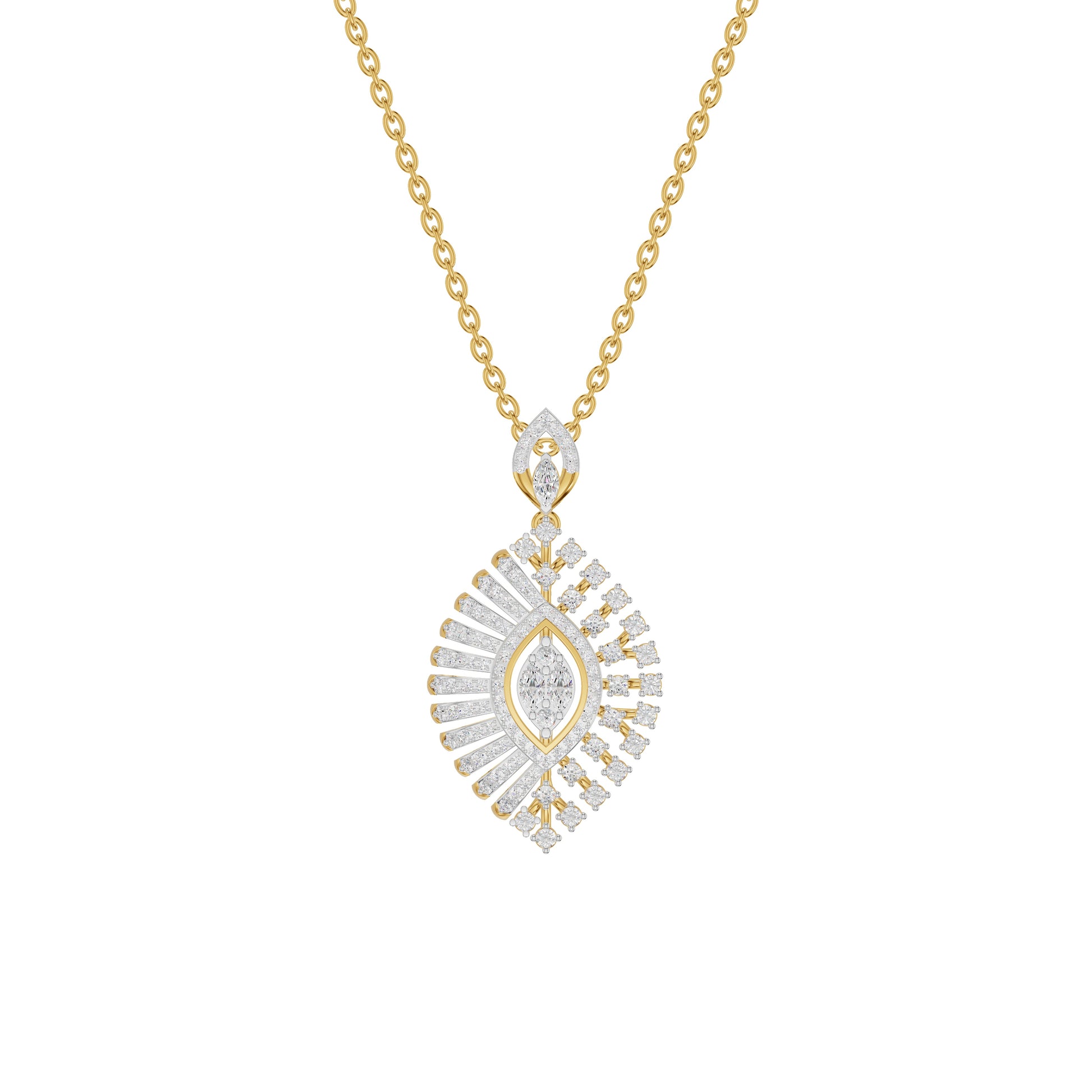 NJ-FSP0698 18 KT / Yellow Gold