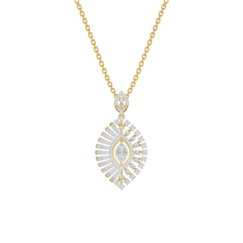 NJ-FSP0698 18 KT / Yellow Gold