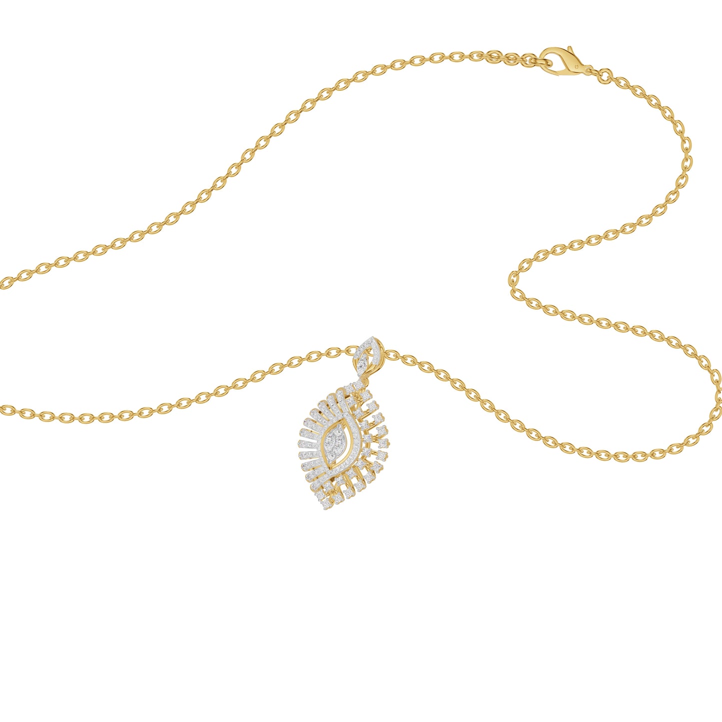 NJ-FSP0698 18 KT / Yellow Gold