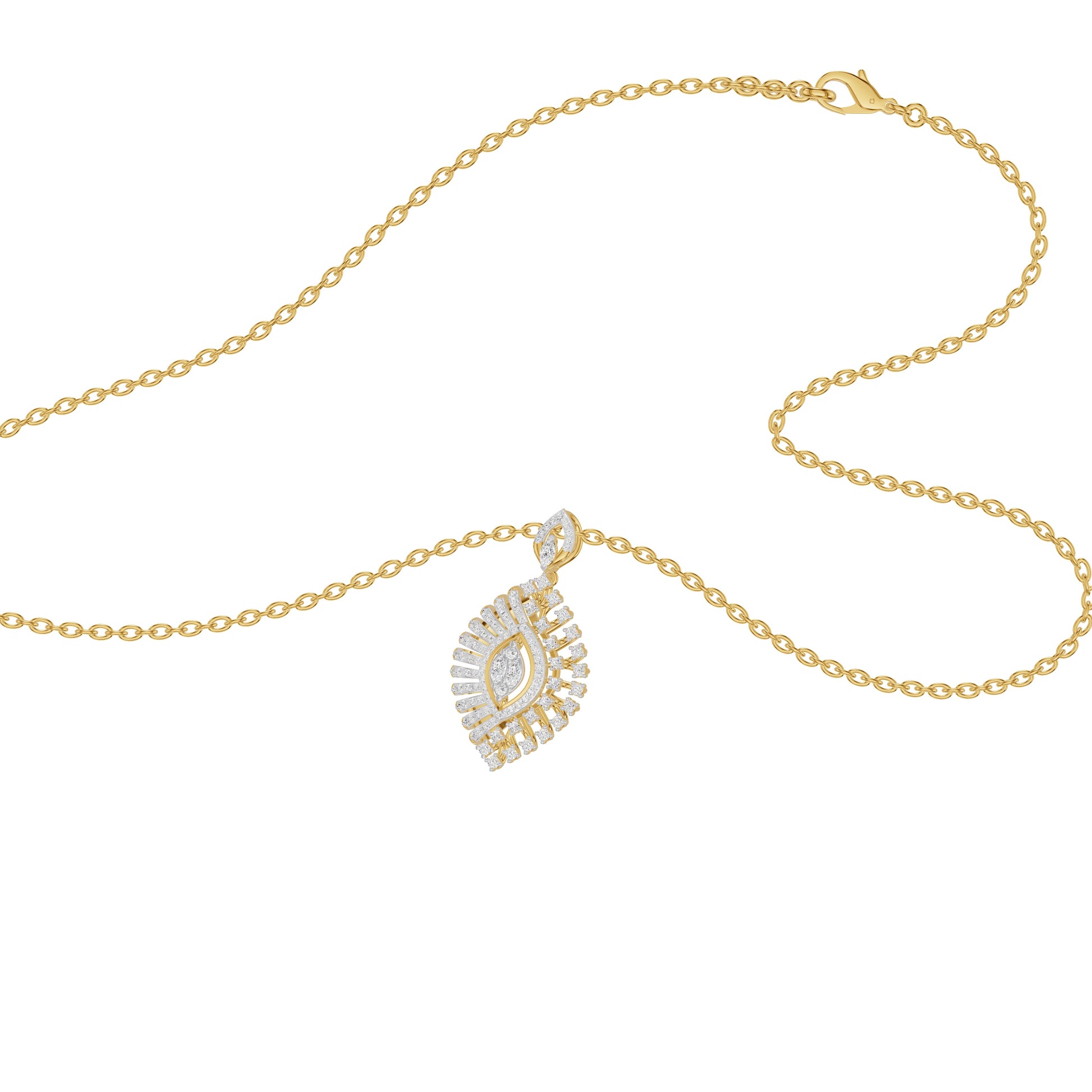 NJ-FSP0698 18 KT / Yellow Gold