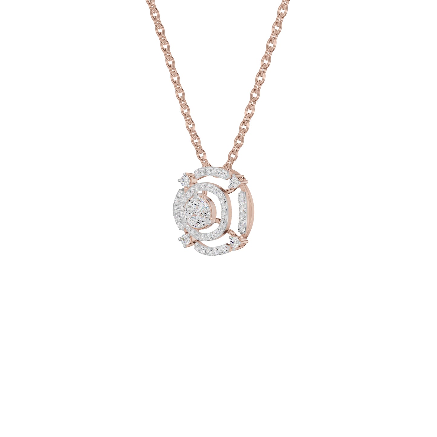 NJ-FSP0749 18 KT / Rose Gold