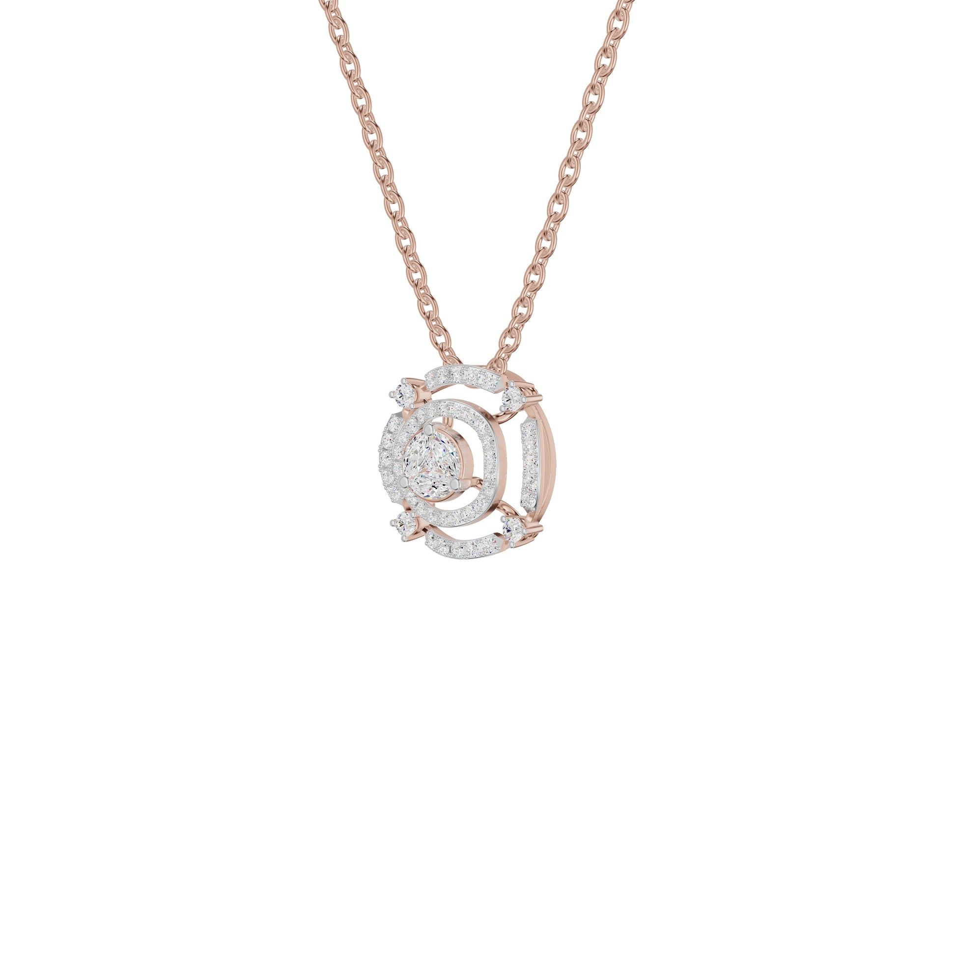 NJ-FSP0749 18 KT / Rose Gold