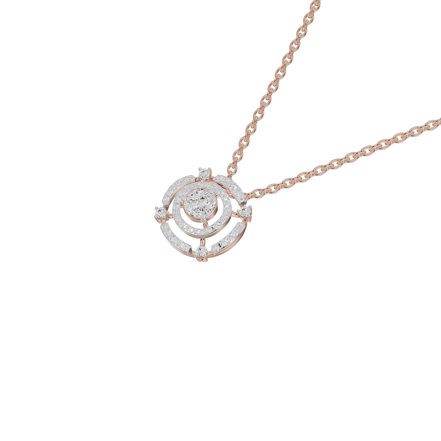 NJ-FSP0749 18 KT / Rose Gold