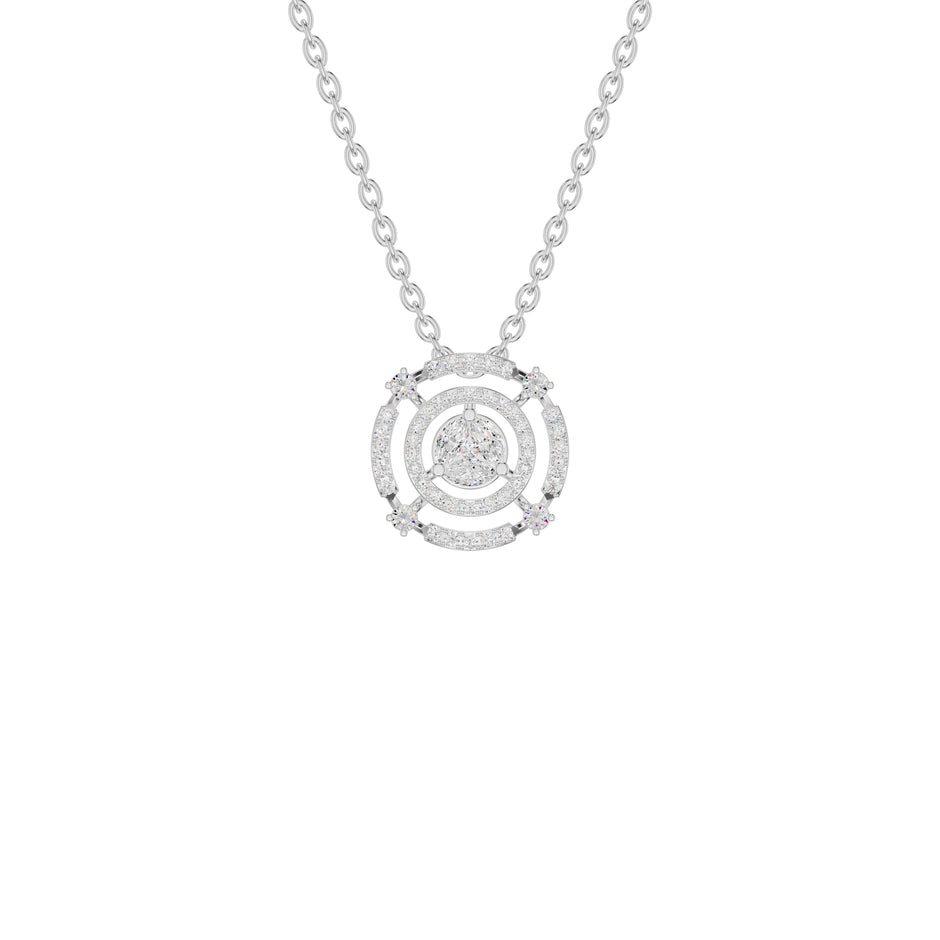 NJ-FSP0749 18 KT / White Gold