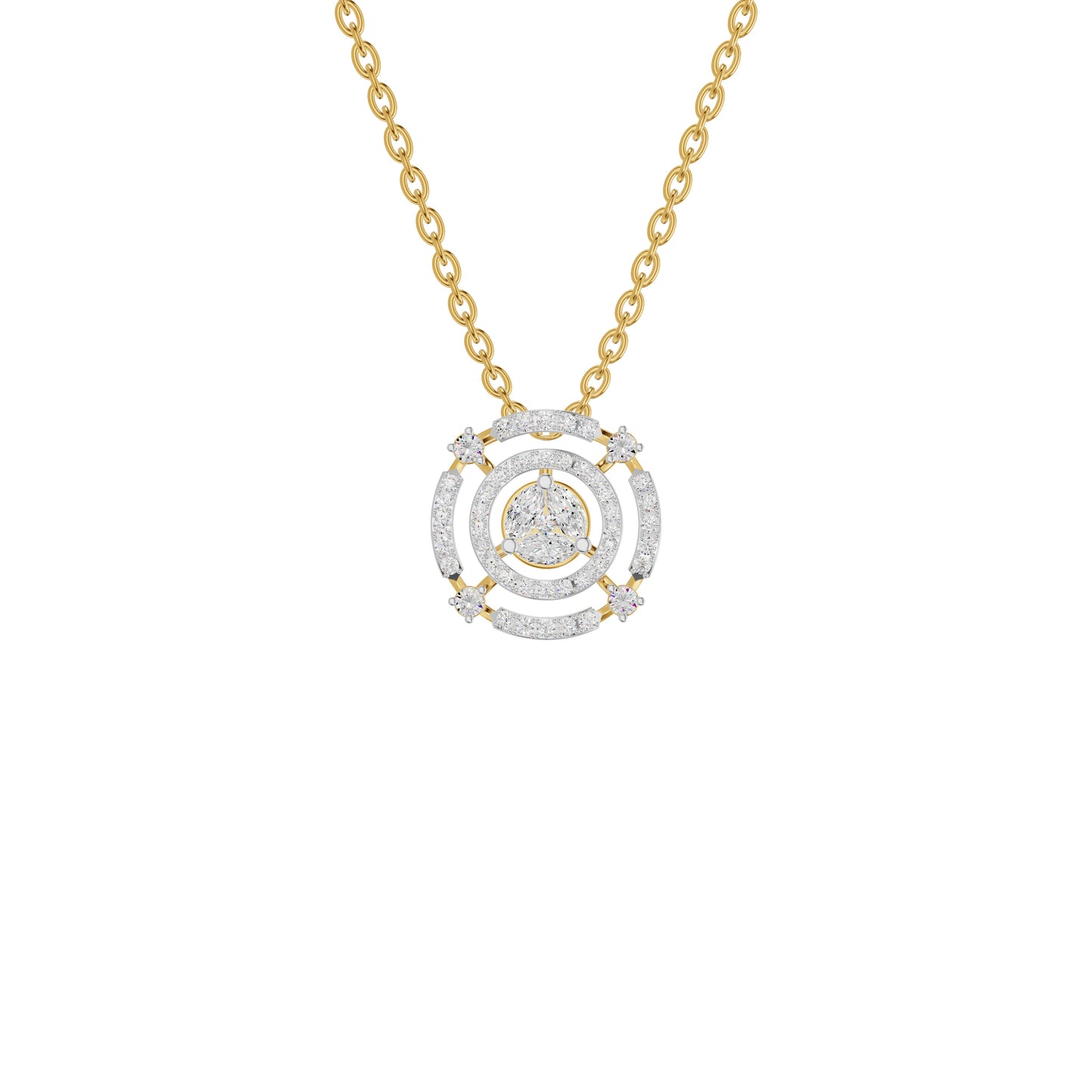 NJ-FSP0749 18 KT / Yellow Gold