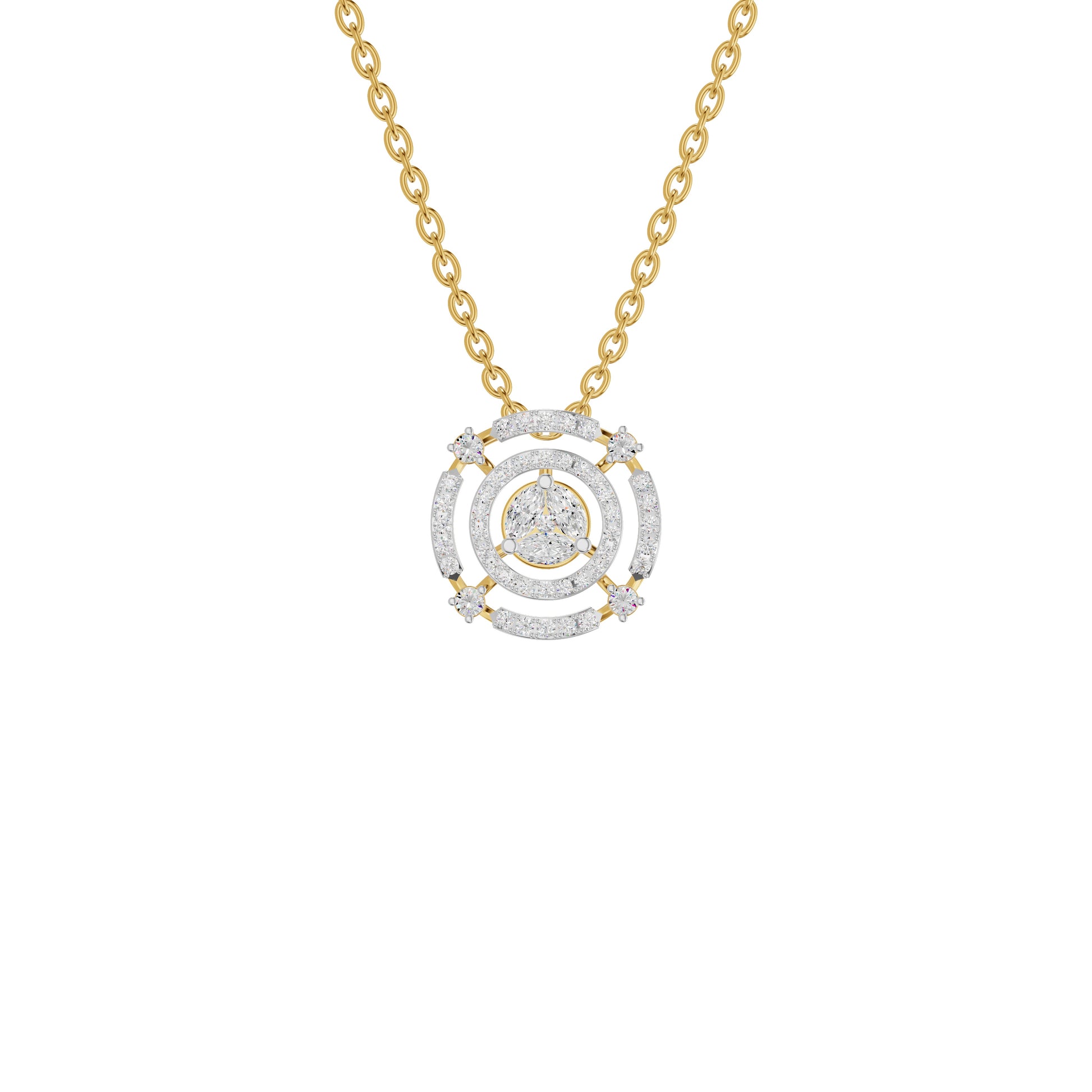 NJ-FSP0749 18 KT / Yellow Gold