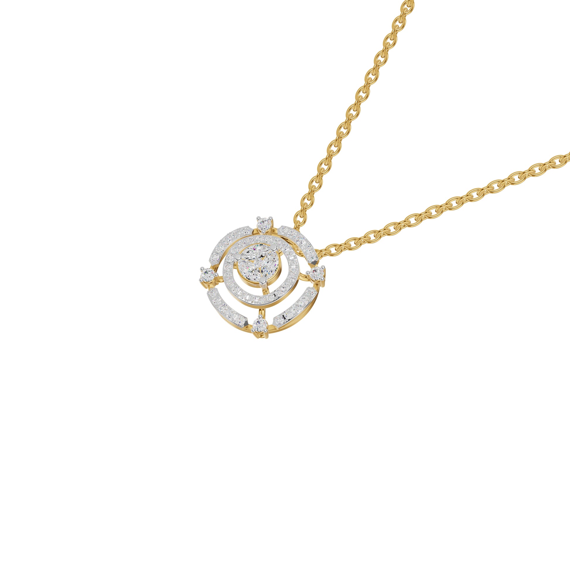 NJ-FSP0749 18 KT / Yellow Gold