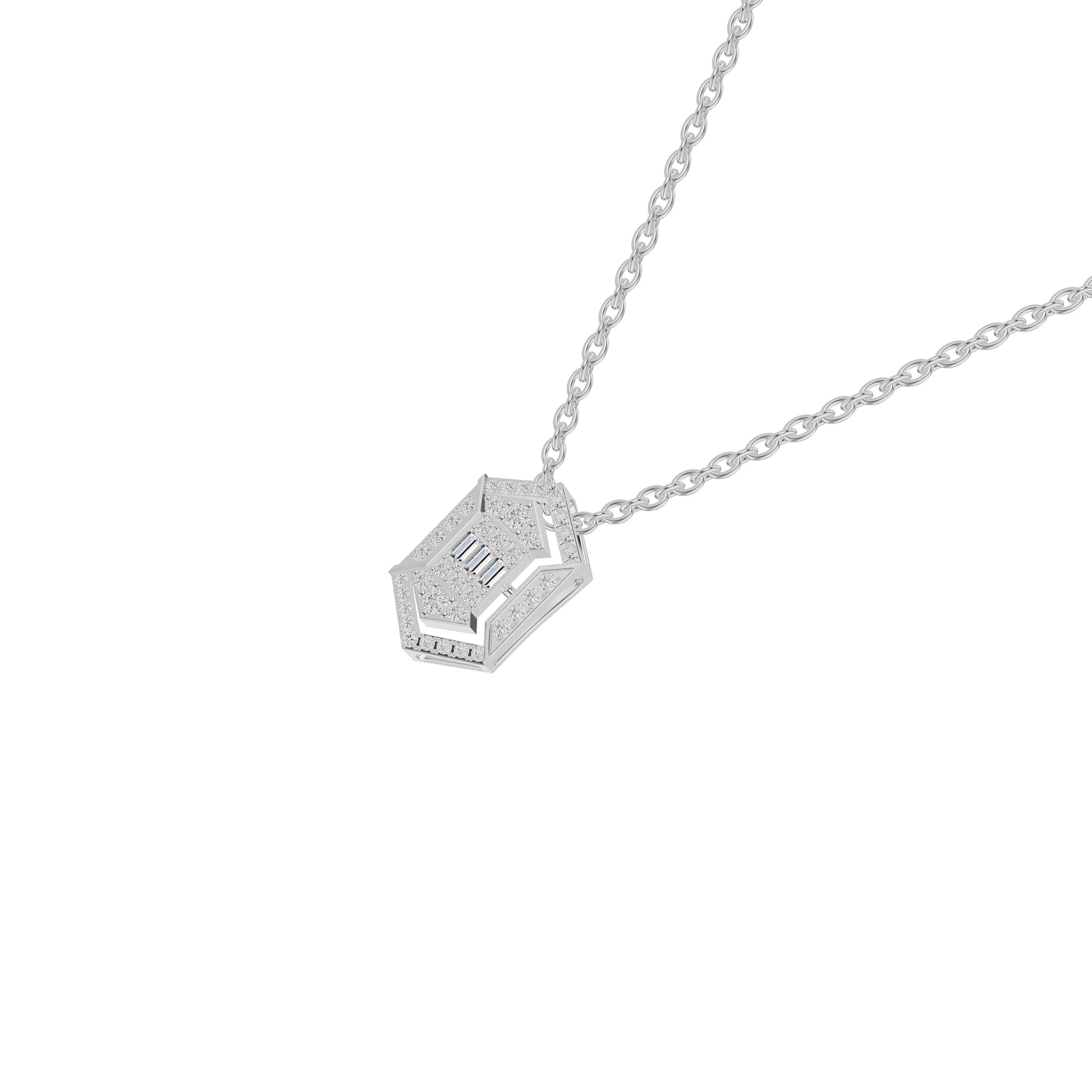 NJ-FSP0750 18 KT / White Gold