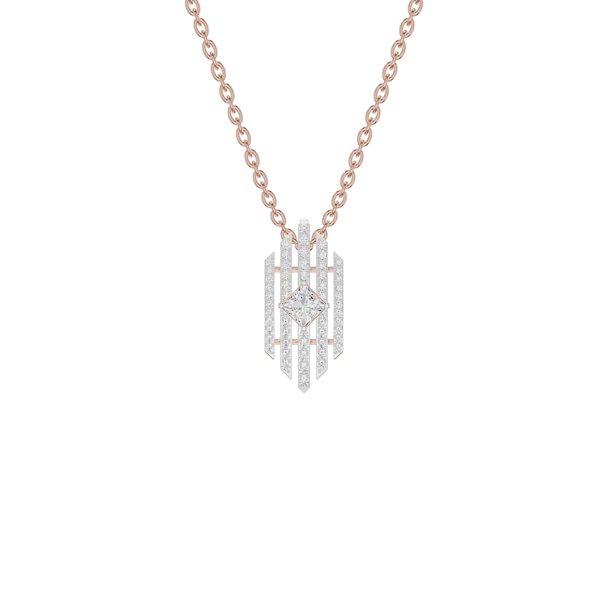 NJ-FSP0758 18 KT / Rose Gold