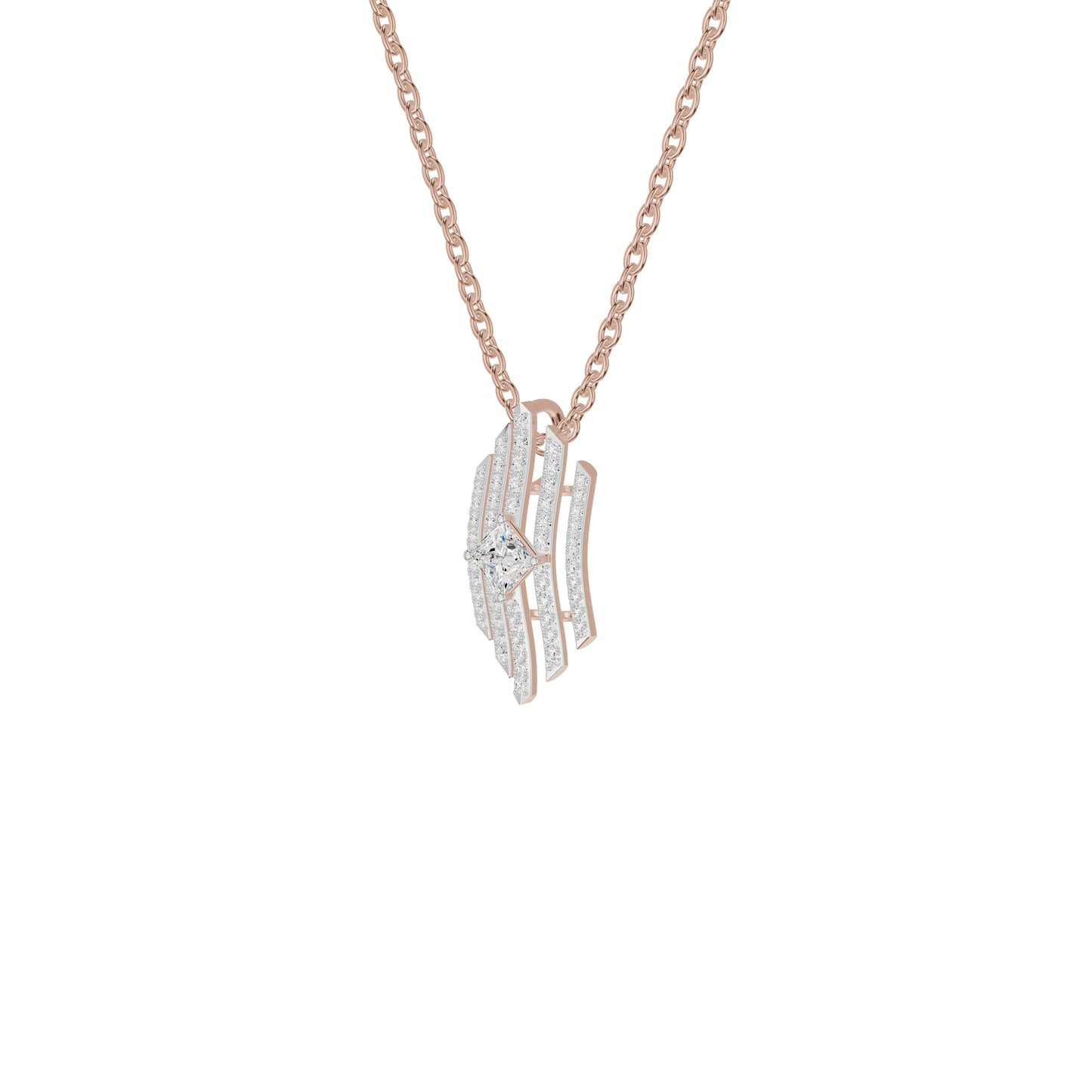 NJ-FSP0758 18 KT / Rose Gold