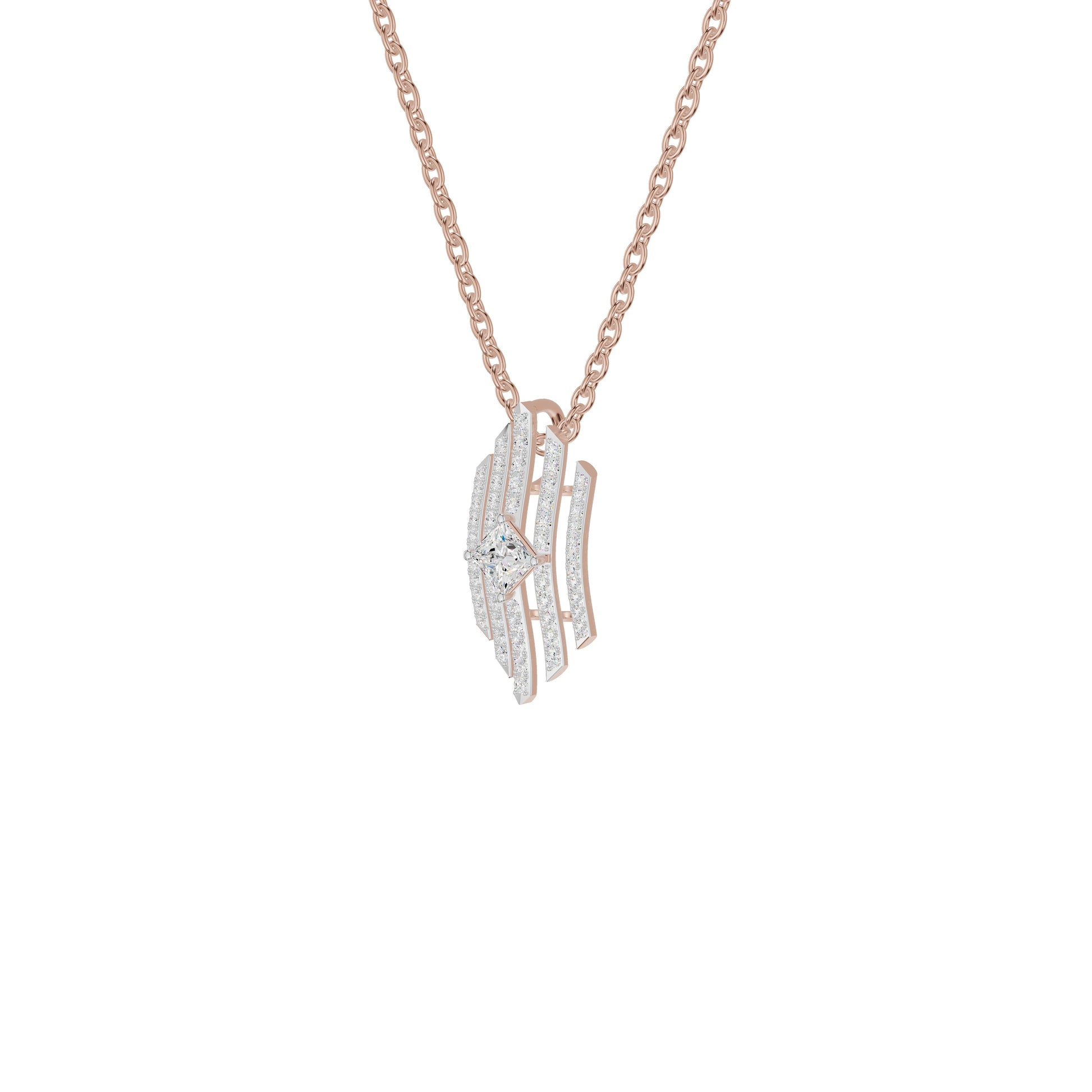 NJ-FSP0758 18 KT / Rose Gold