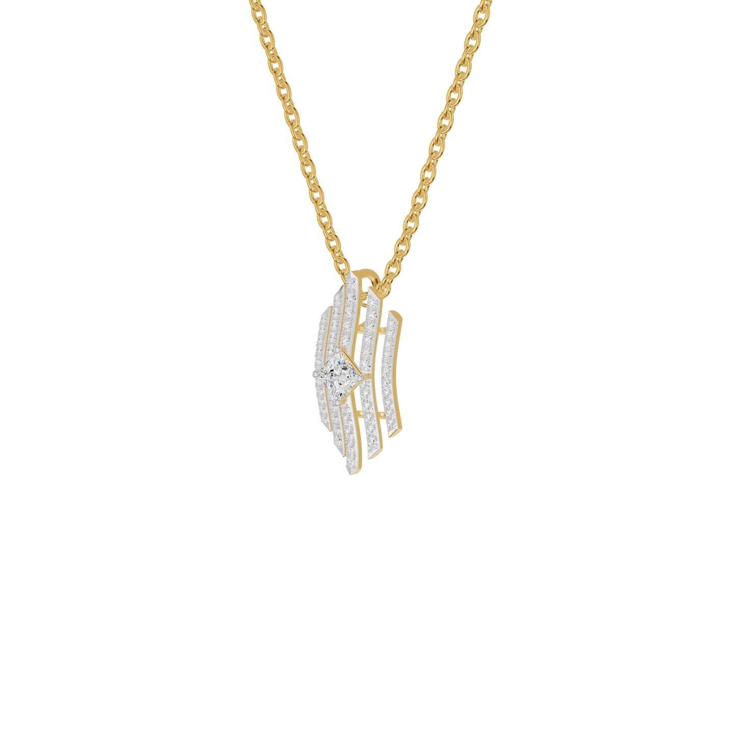 NJ-FSP0758 18 KT / Yellow Gold