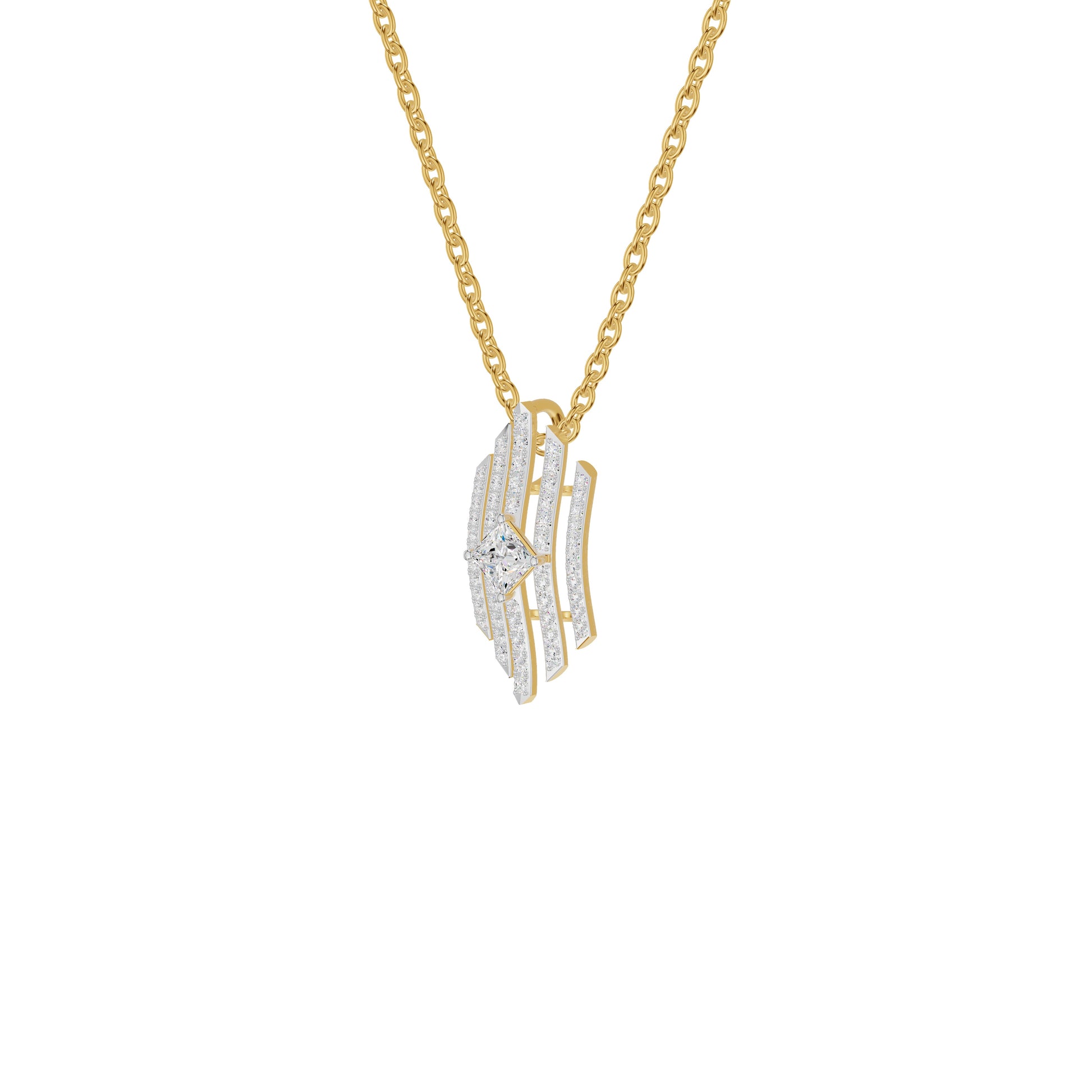 NJ-FSP0758 18 KT / Yellow Gold