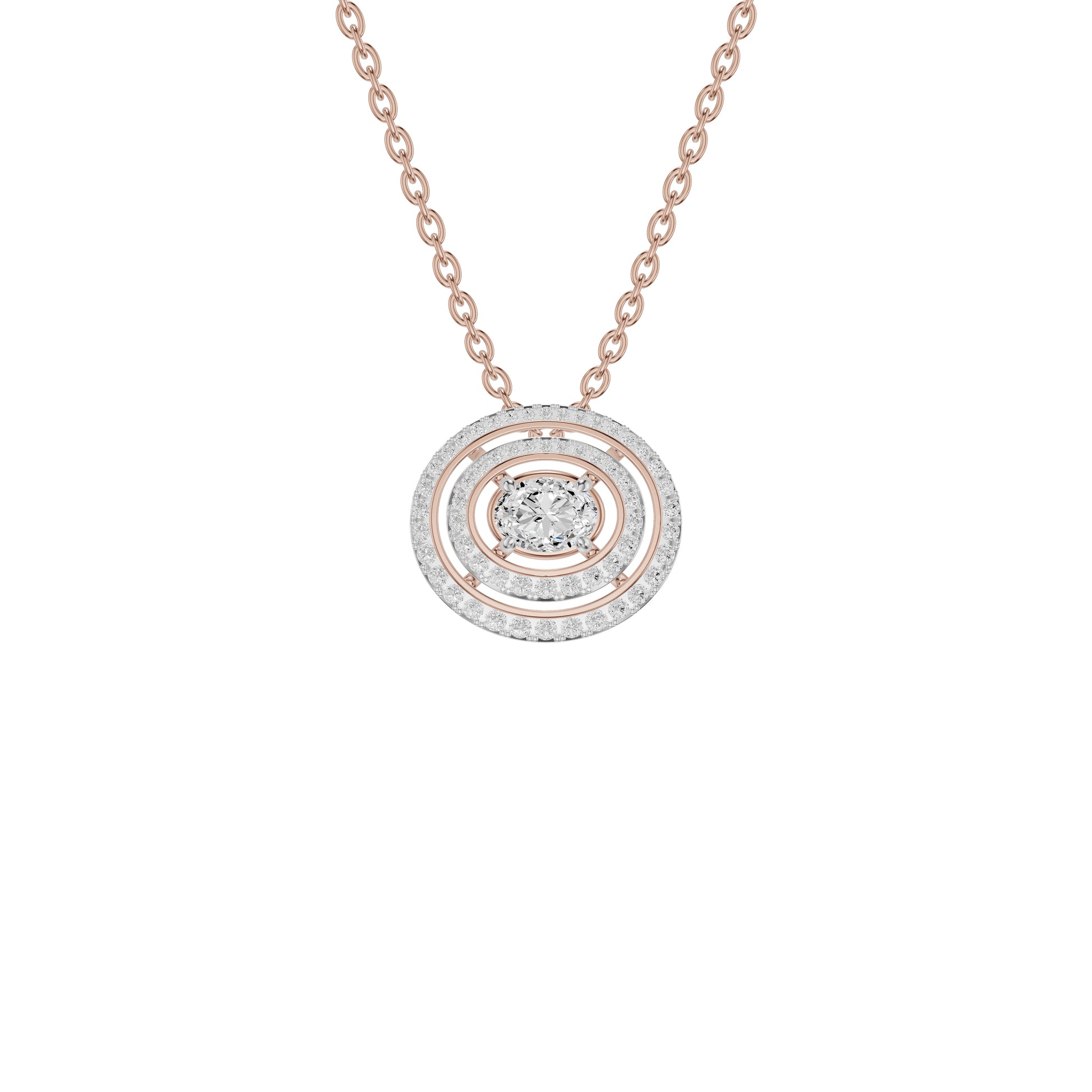 NJ-FSP0778 18 KT / Rose Gold