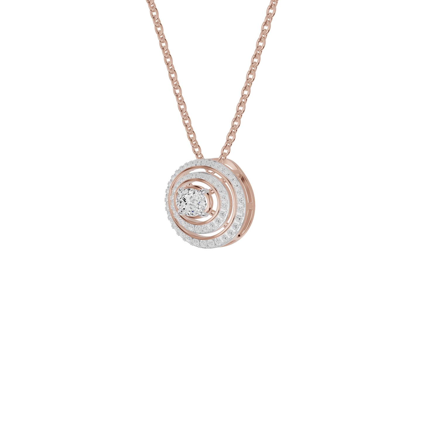 NJ-FSP0778 18 KT / Rose Gold