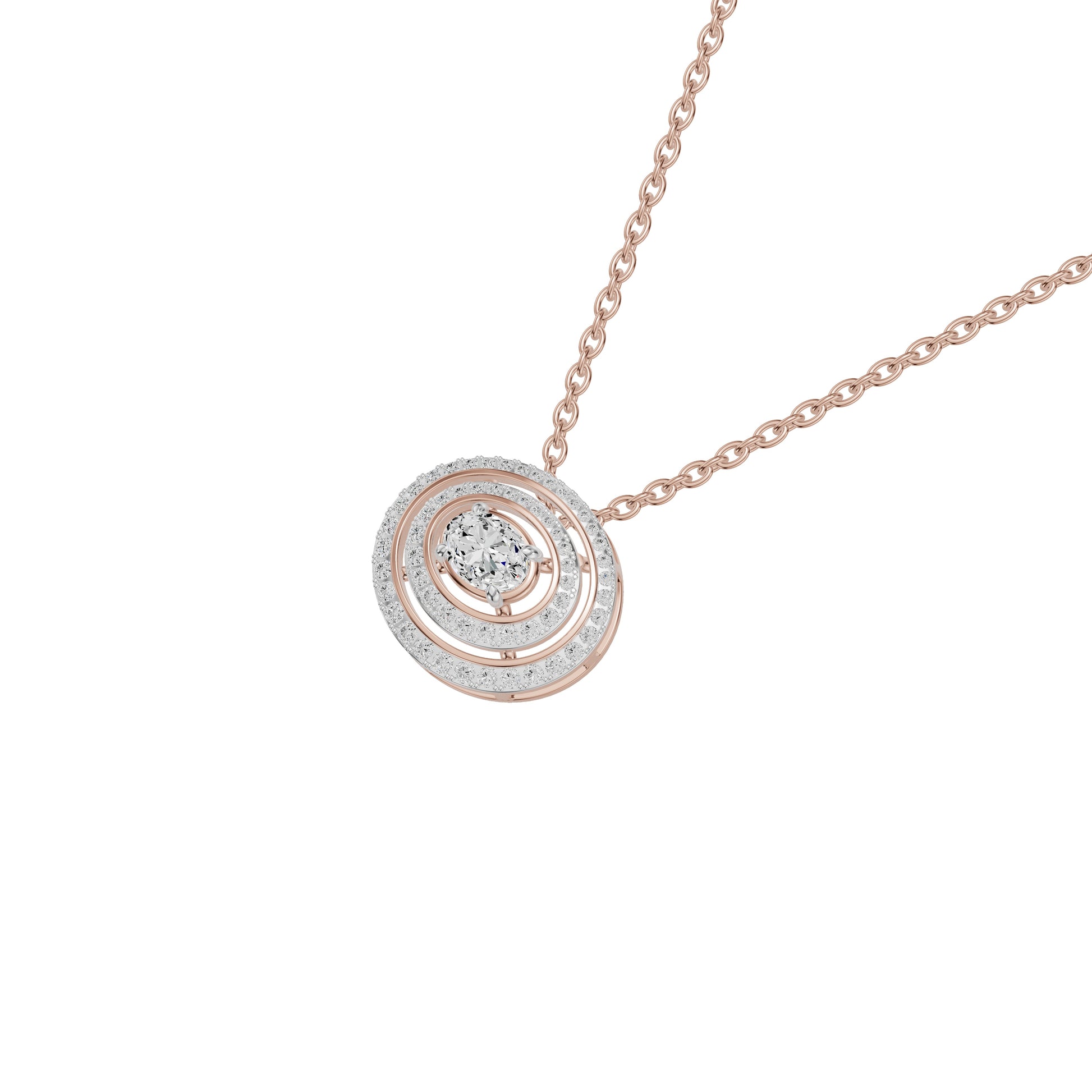 NJ-FSP0778 18 KT / Rose Gold