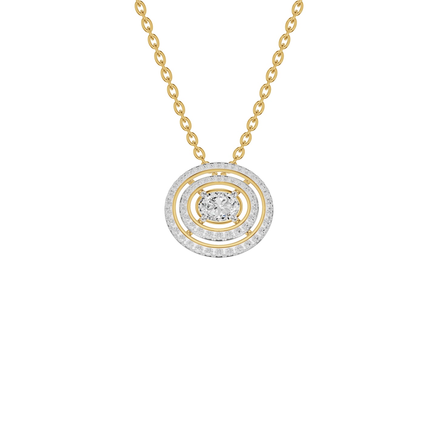 NJ-FSP0778 18 KT / Yellow Gold