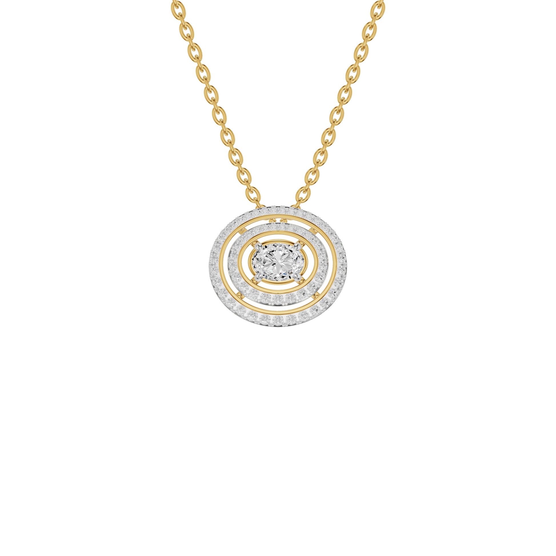 NJ-FSP0778 18 KT / Yellow Gold