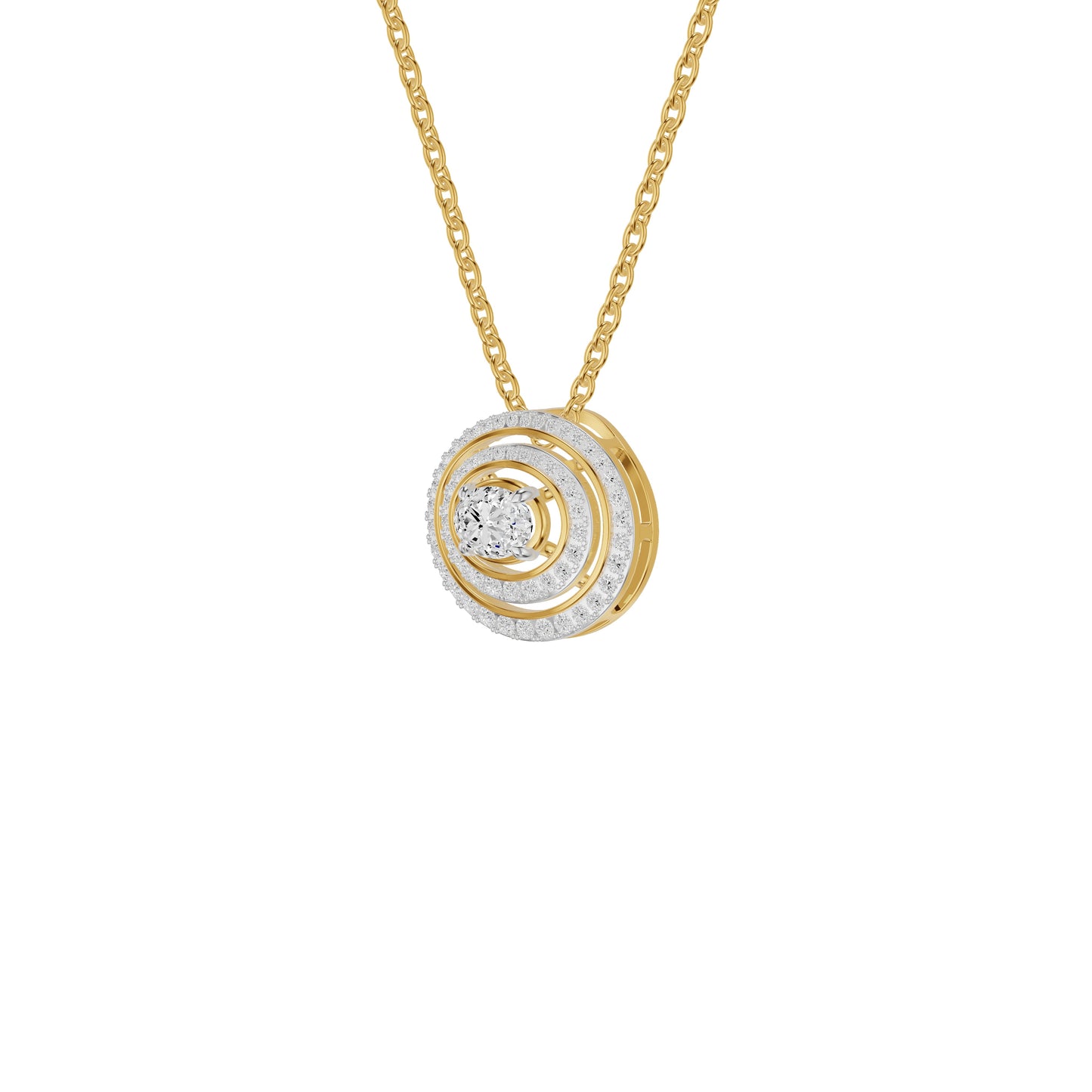 NJ-FSP0778 18 KT / Yellow Gold