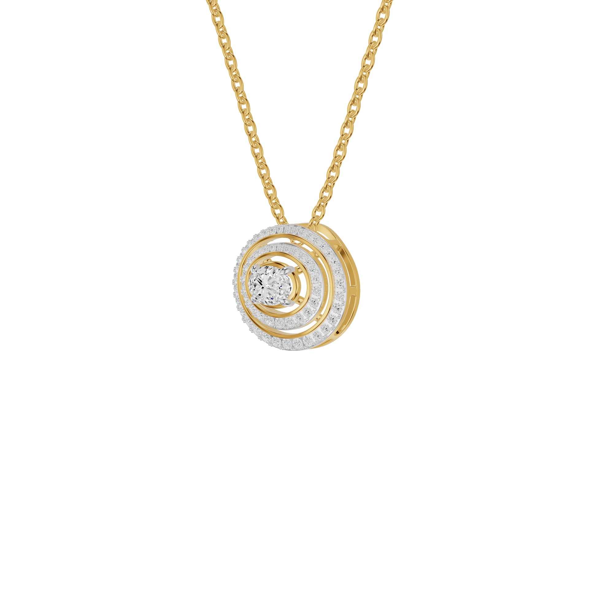 NJ-FSP0778 18 KT / Yellow Gold