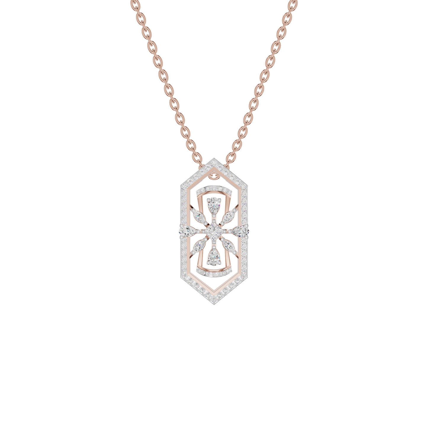 NJ-FSP0794 18 KT / Rose Gold
