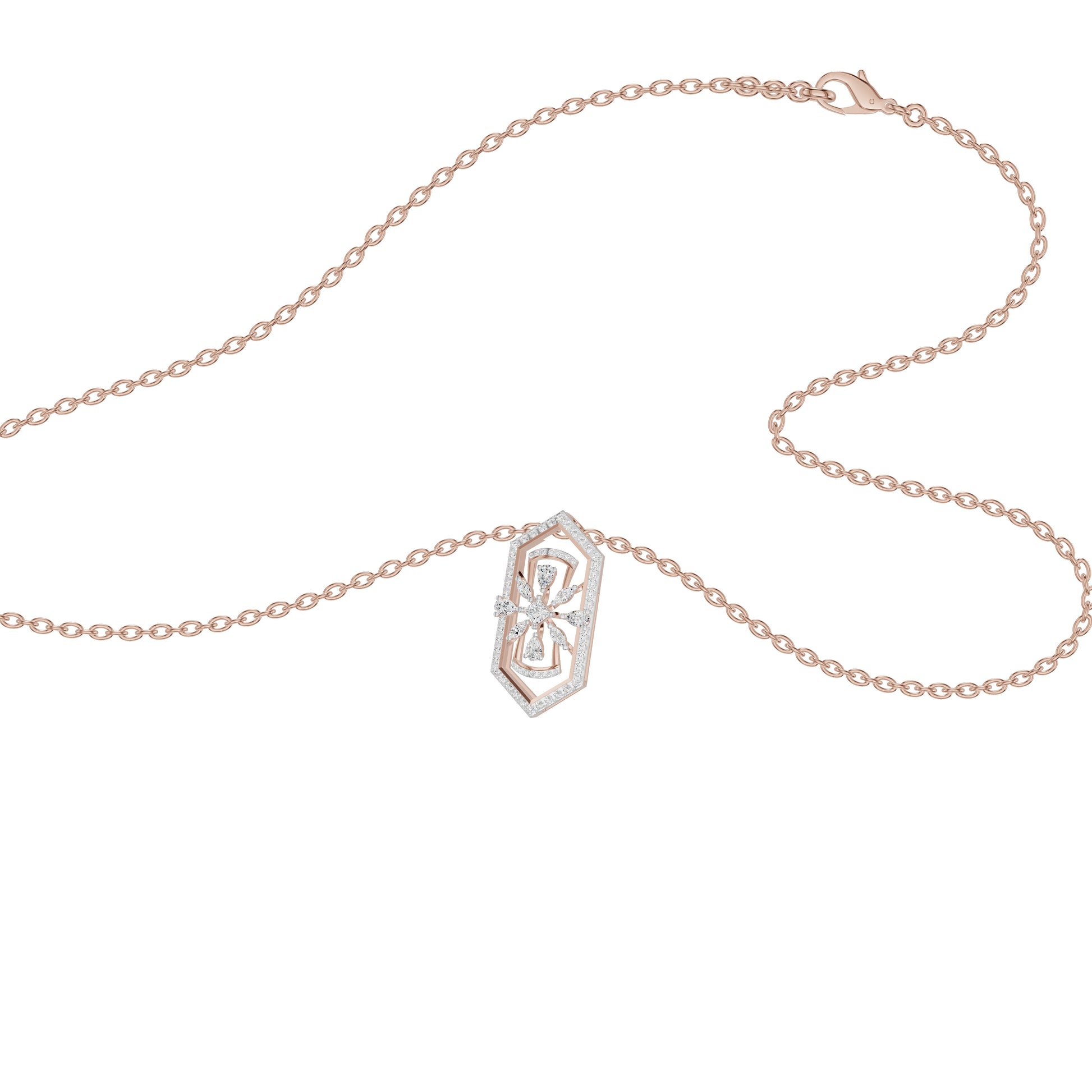 NJ-FSP0794 18 KT / Rose Gold