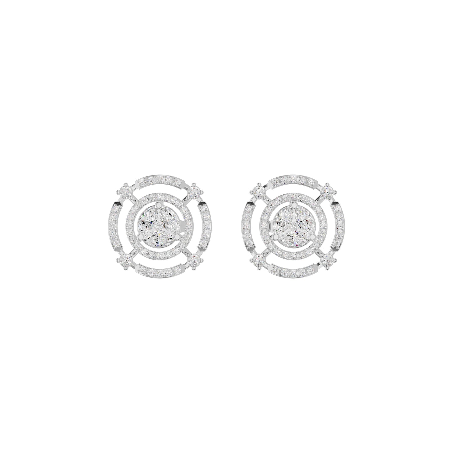 NJ-FST0749 18 KT / White Gold