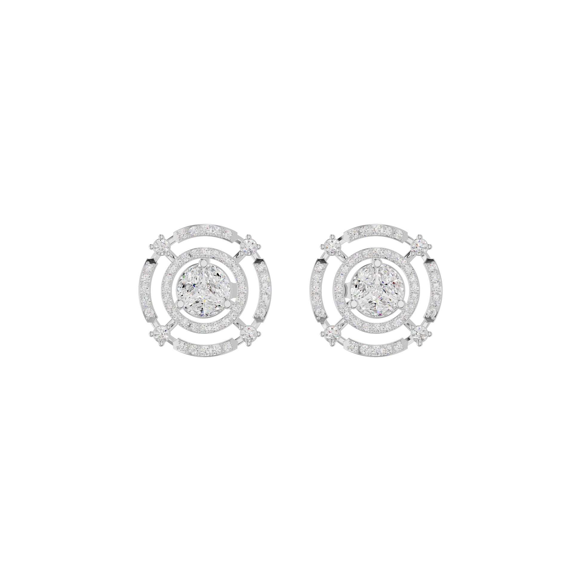 NJ-FST0749 18 KT / White Gold