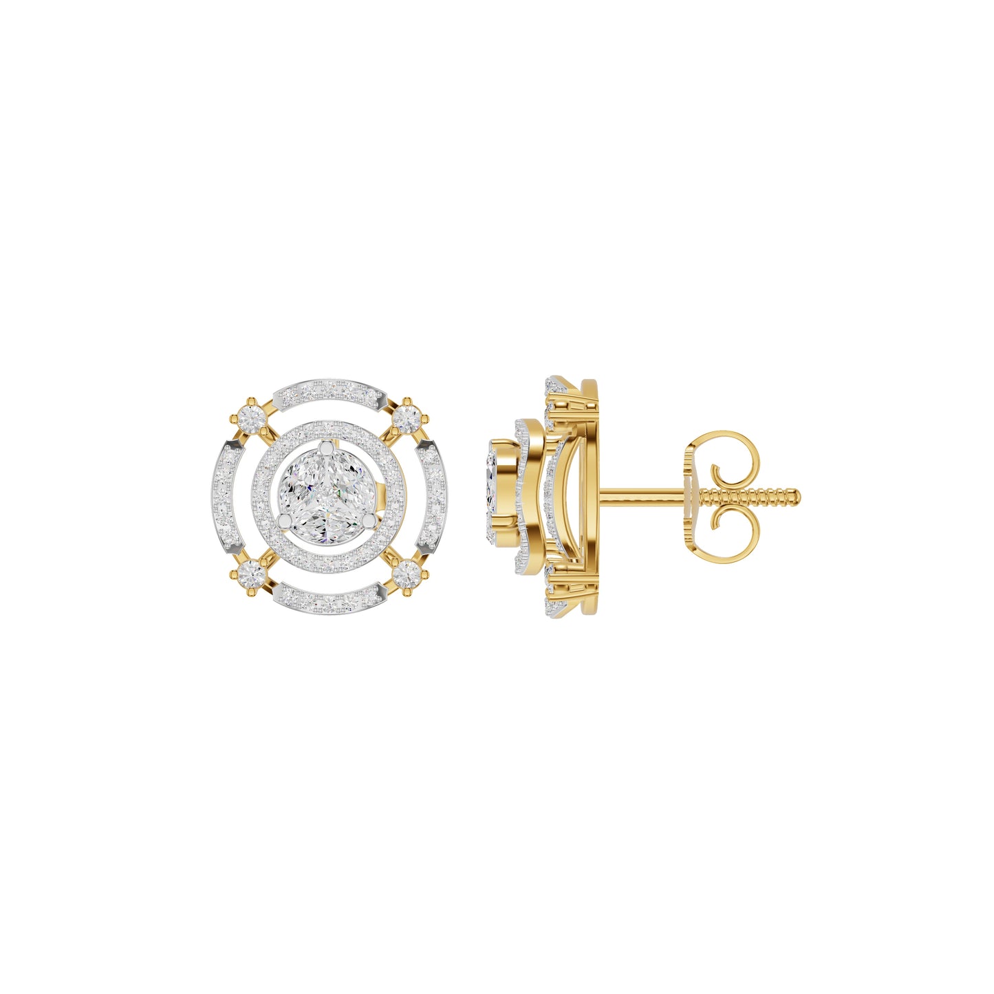NJ-FST0749 18 KT / Yellow Gold