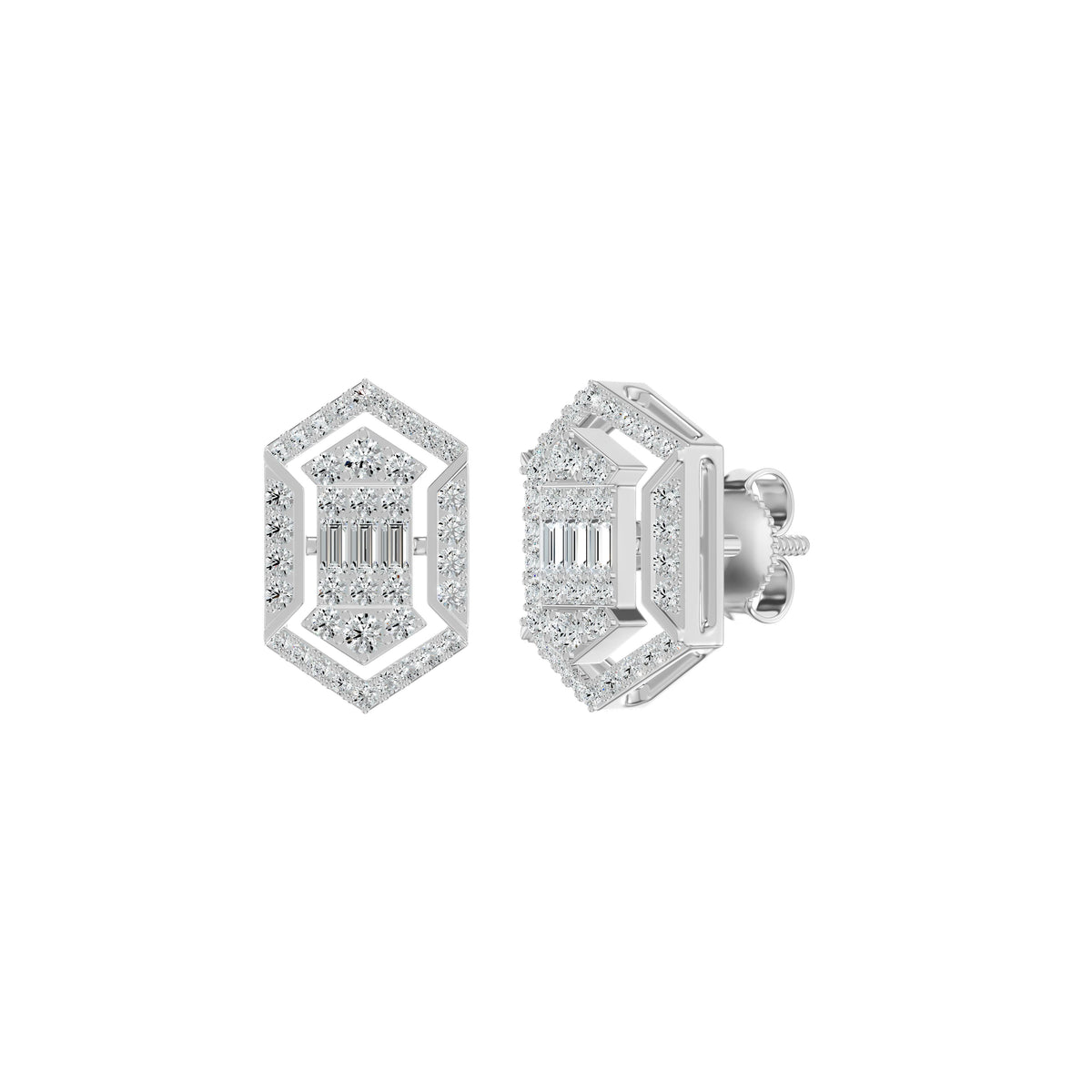 NJ-FST0750 18 KT / White Gold