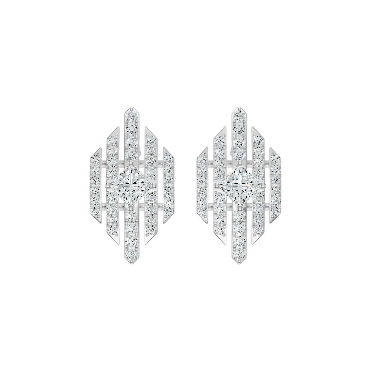 NJ-FST0758 18 KT / White Gold