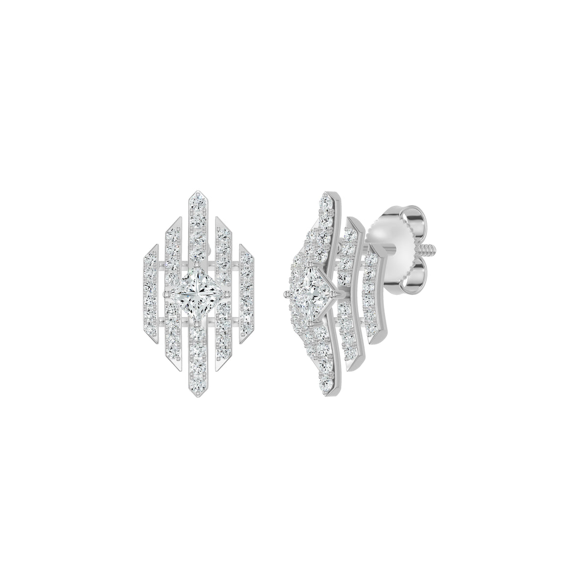 NJ-FST0758 18 KT / White Gold