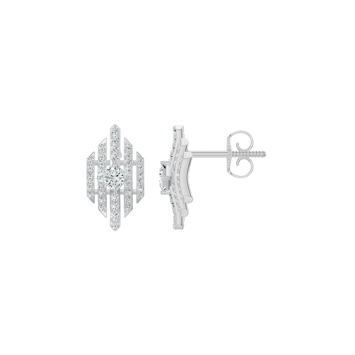 NJ-FST0758 18 KT / White Gold