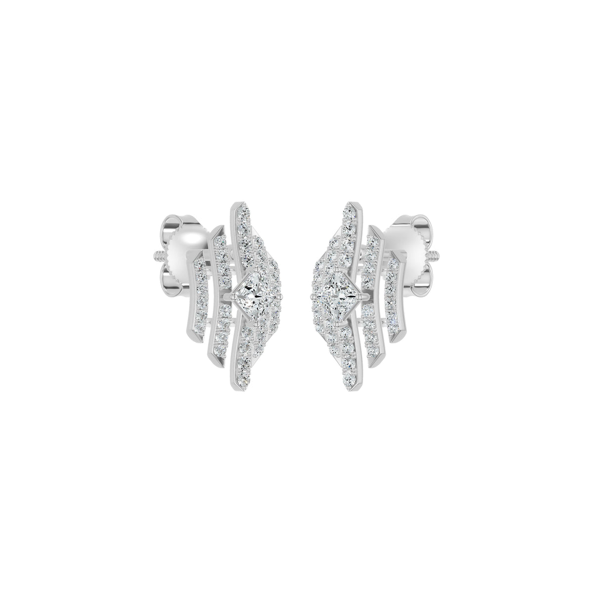 NJ-FST0758 18 KT / White Gold