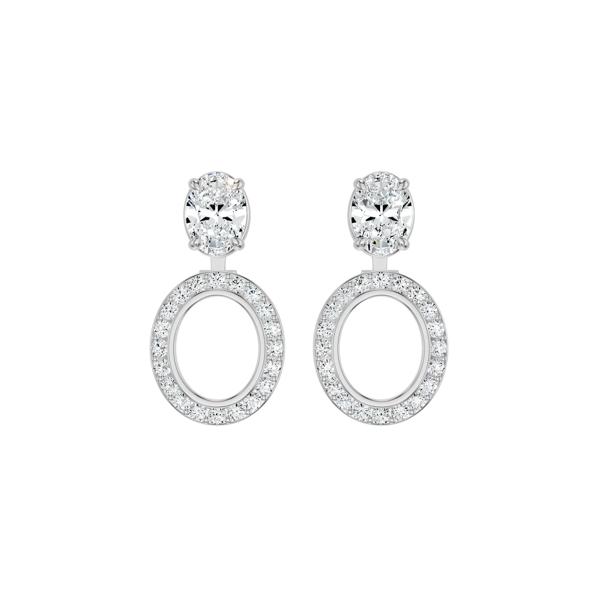 NJ-FST0778 18 KT / White Gold