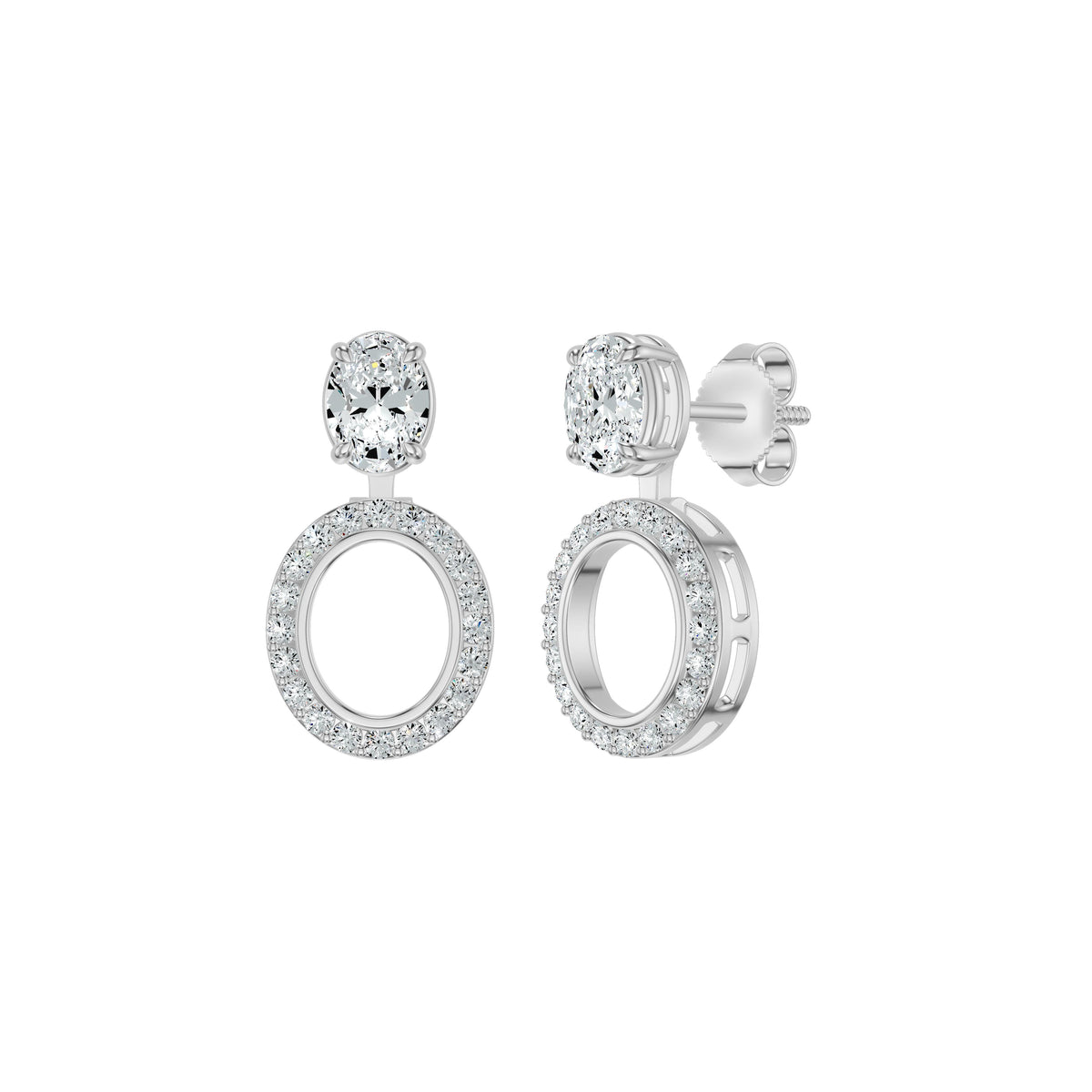 NJ-FST0778 18 KT / White Gold