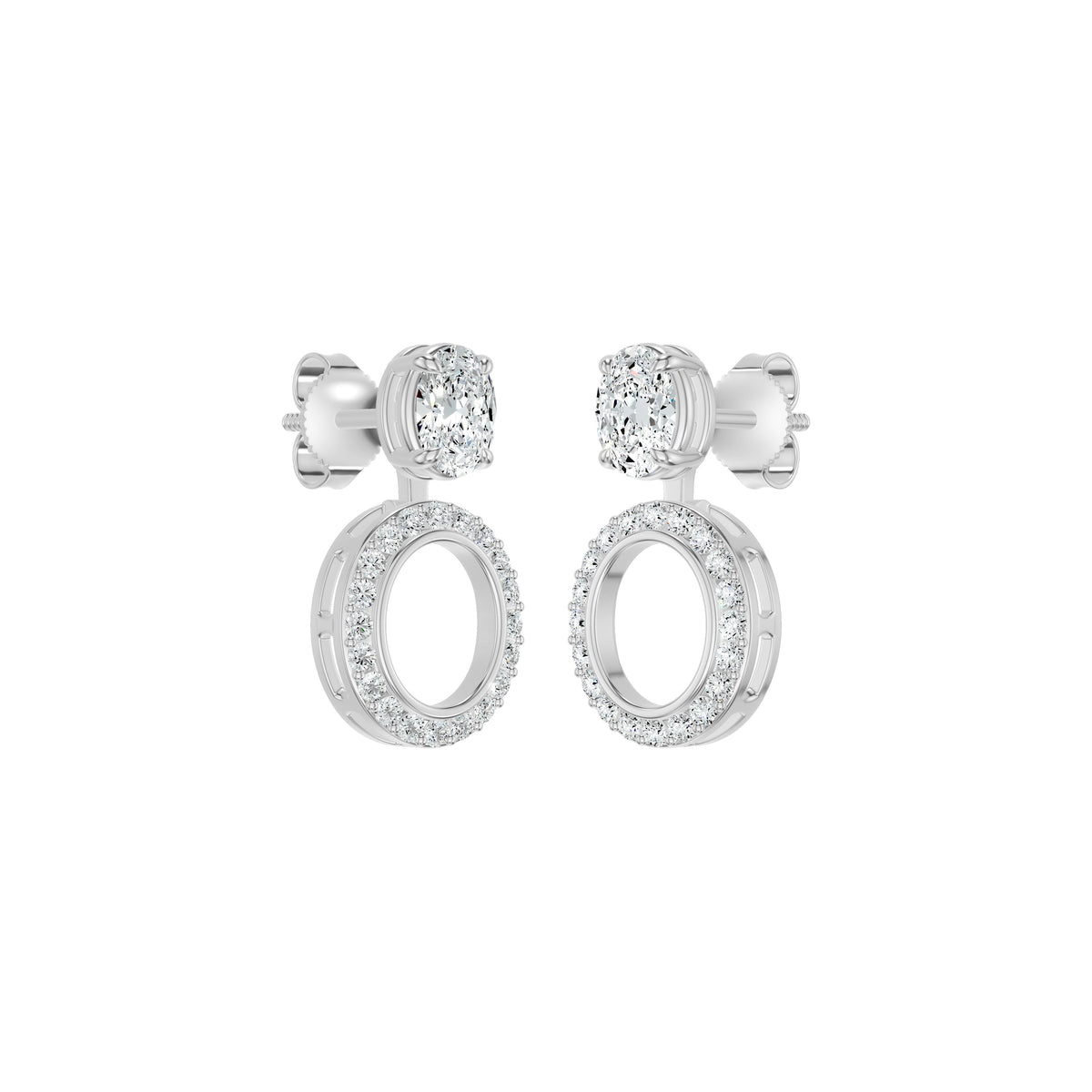 NJ-FST0778 18 KT / White Gold