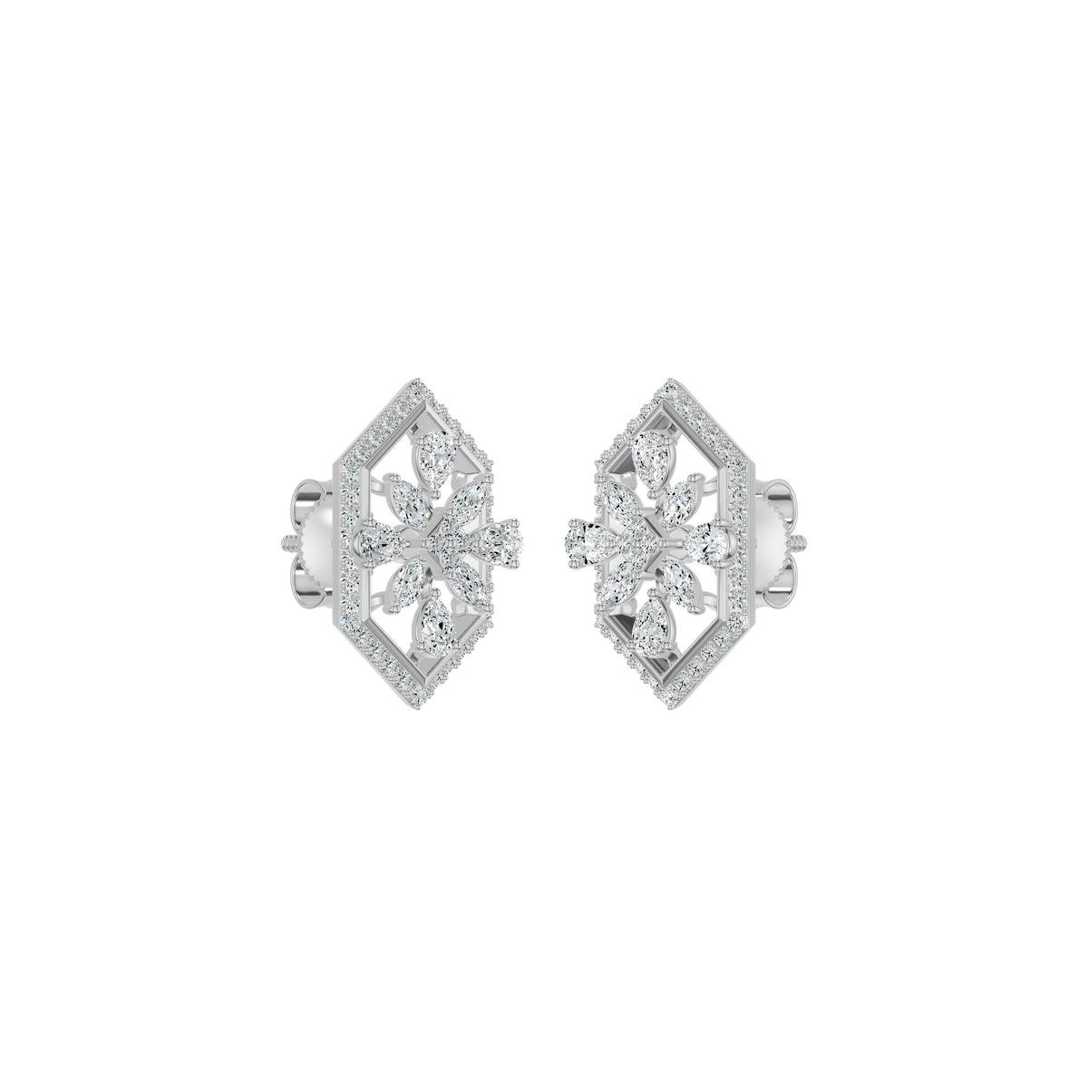 NJ-FST0794 18 KT / White Gold