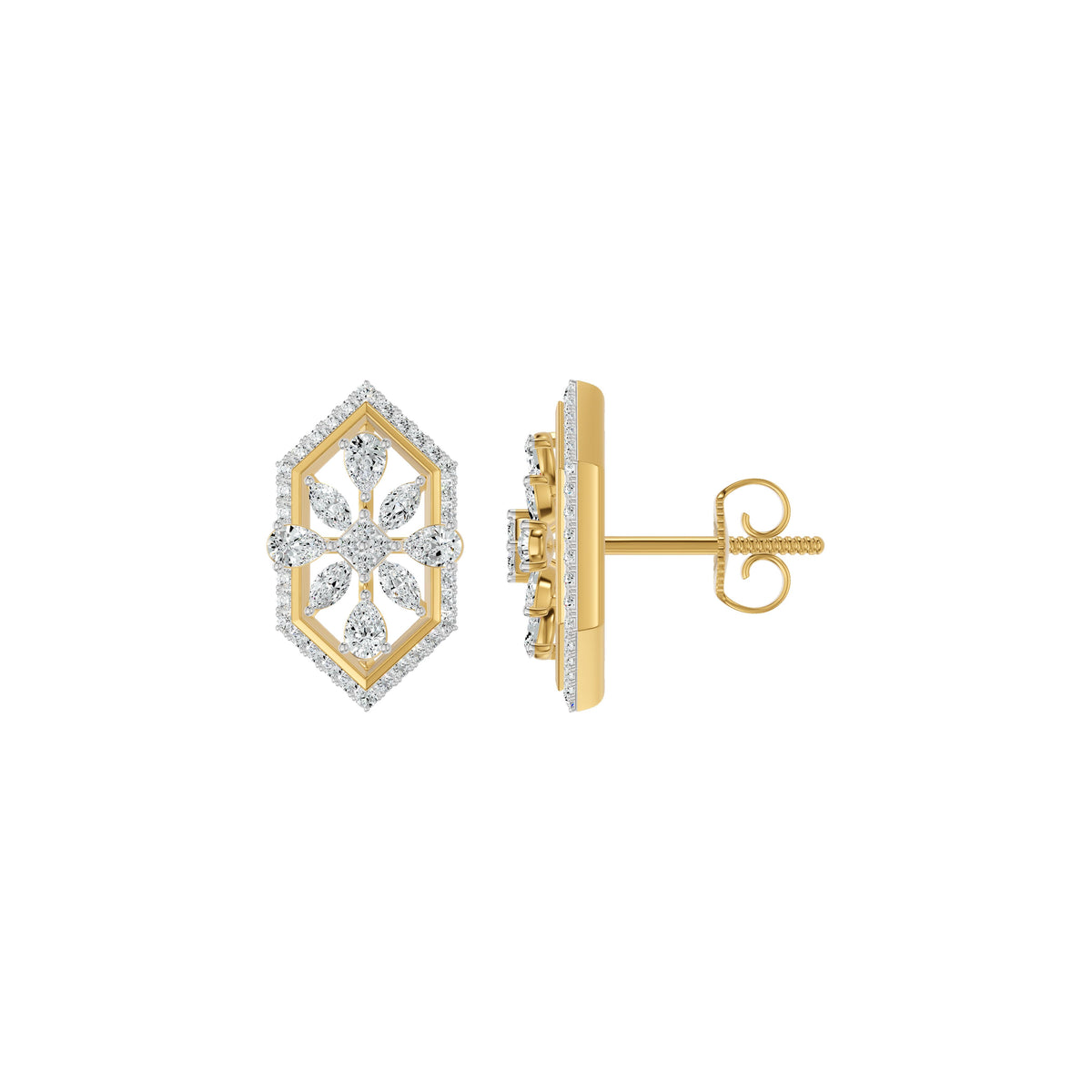 NJ-FST0794 18 KT / Yellow Gold