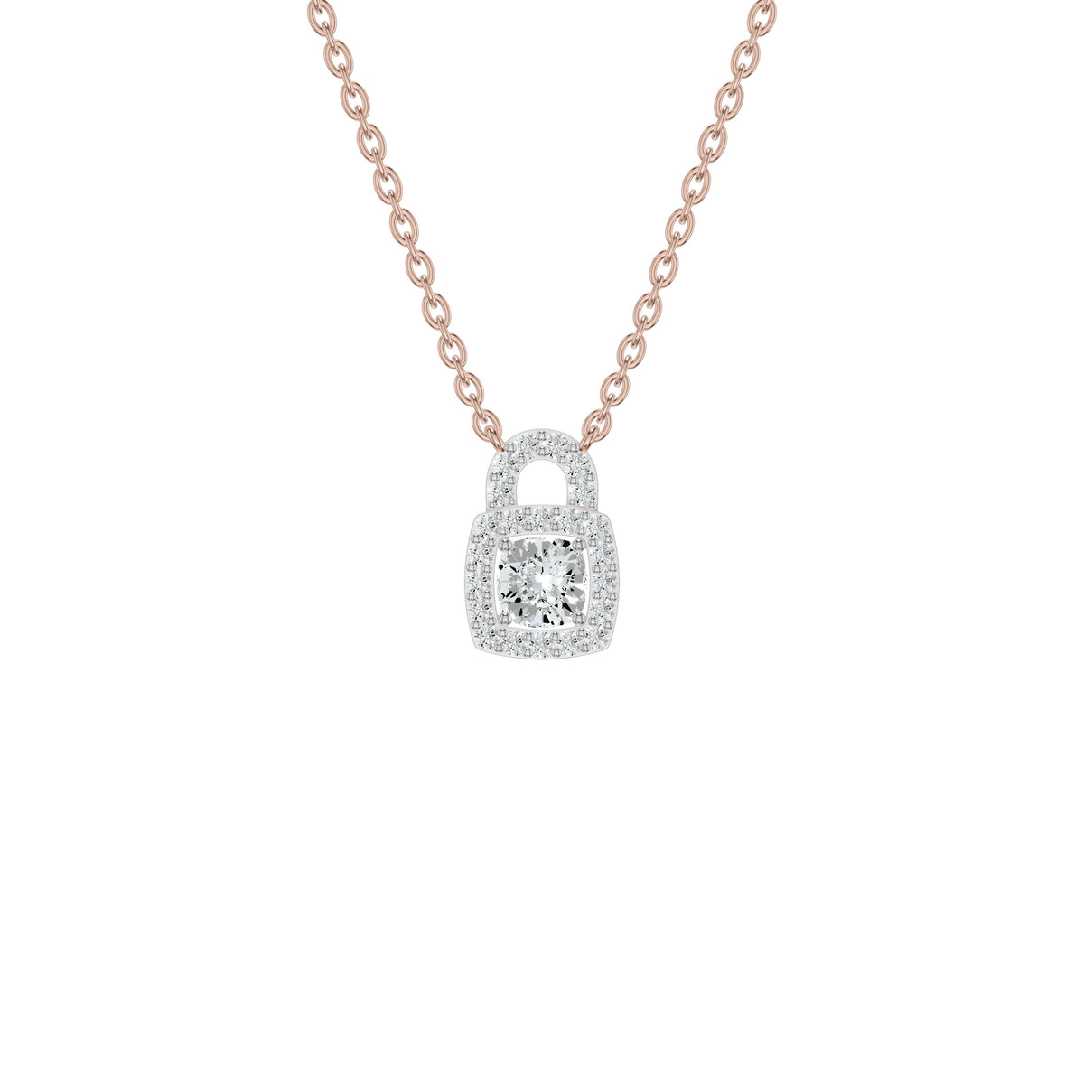 NJ-NLCP19009 18 KT / Rose Gold