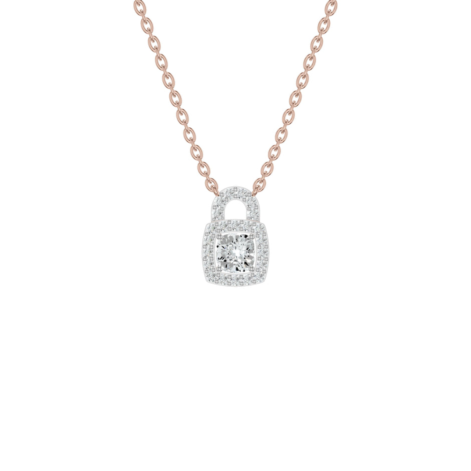NJ-NLCP19009 18 KT / Rose Gold