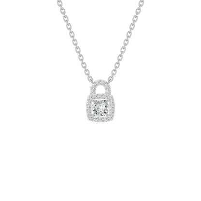 NJ-NLCP19009 18 KT / White Gold