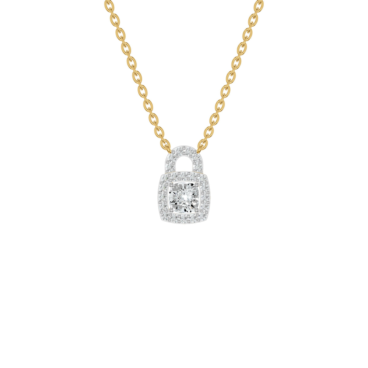 NJ-NLCP19009 18 KT / Yellow Gold