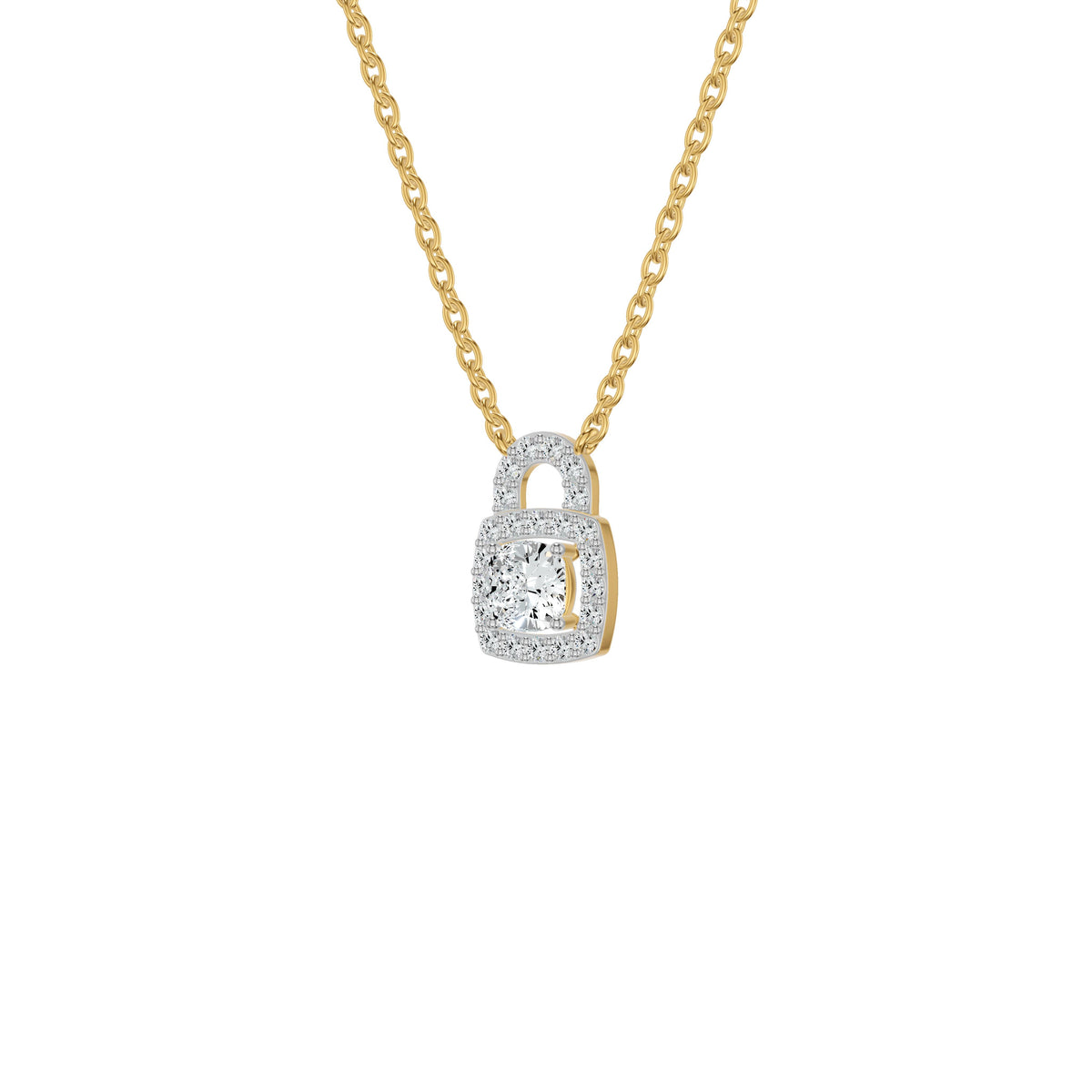 NJ-NLCP19009 18 KT / Yellow Gold