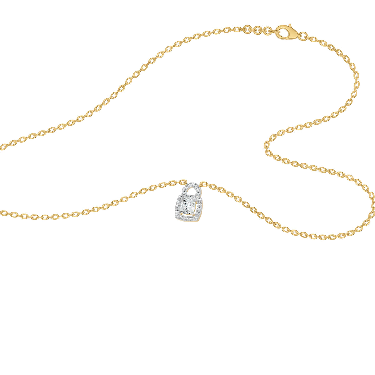 NJ-NLCP19009 18 KT / Yellow Gold