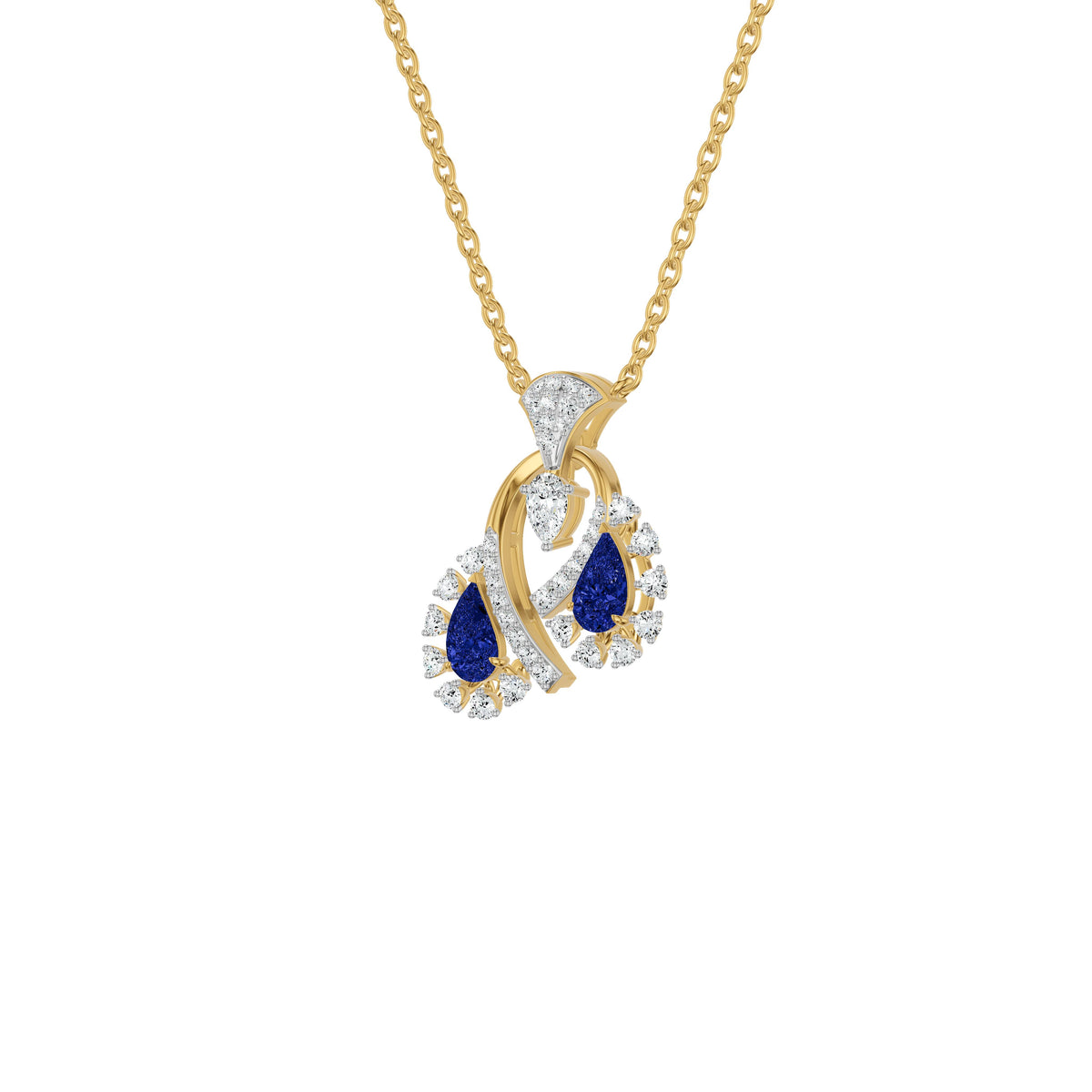 NJ-NLCP21405 18 KT / Yellow Gold